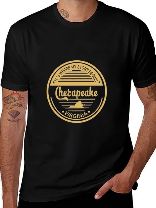 Chesapeake Virginia T-Shirt Story Begins Here