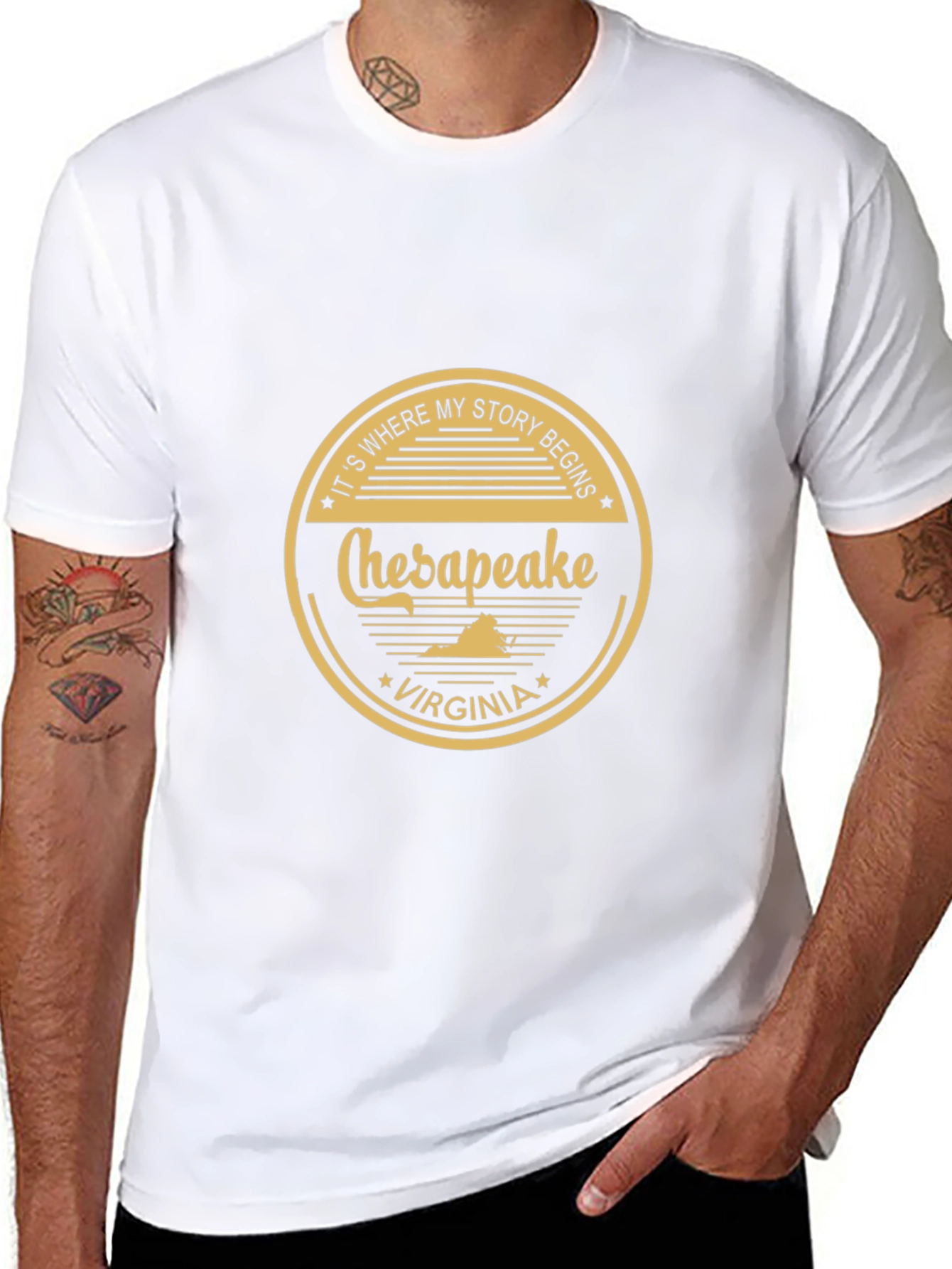 Chesapeake Virginia T-Shirt Story Begins Here