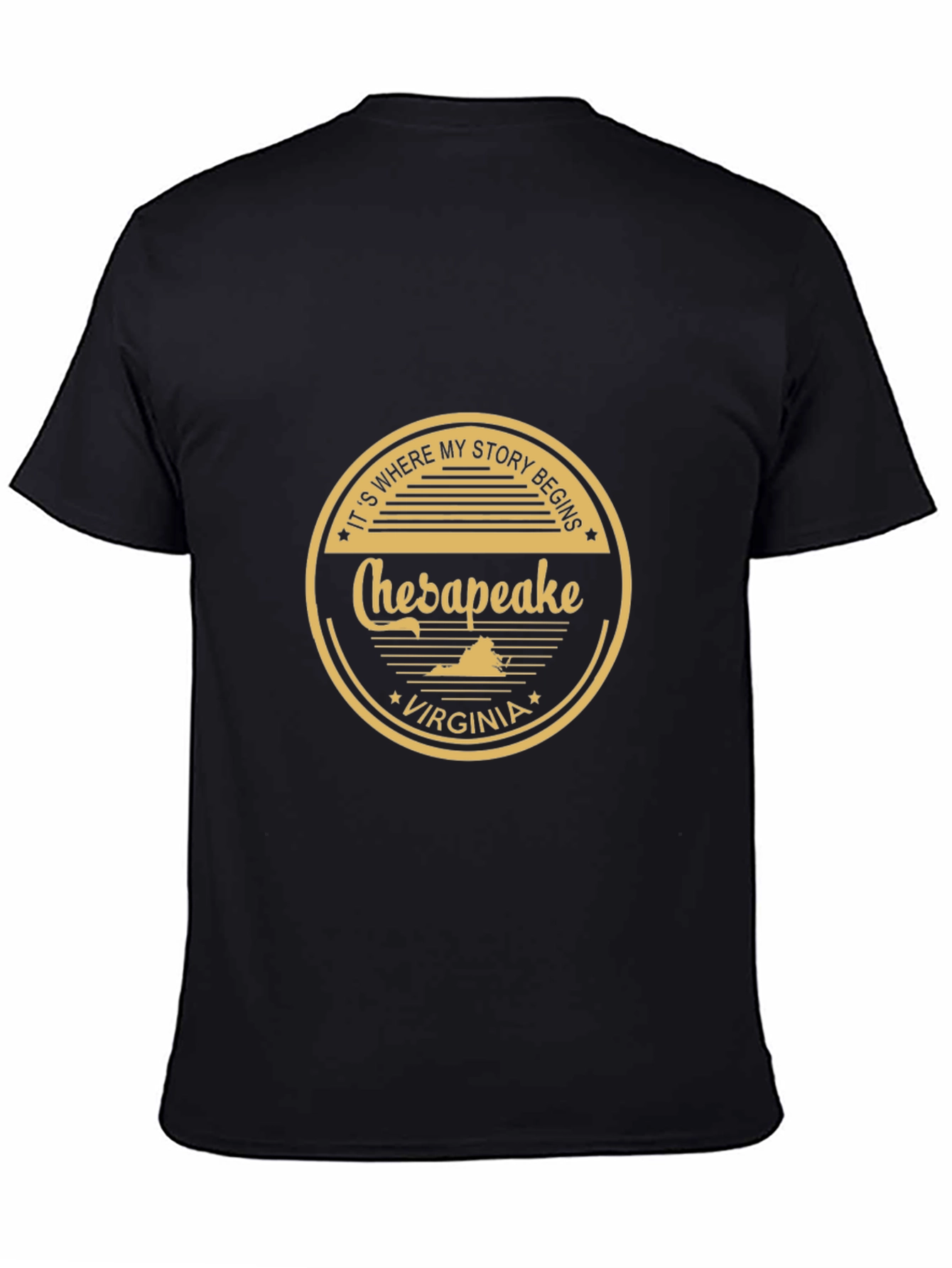 Chesapeake Virginia T-Shirt Story Begins Here