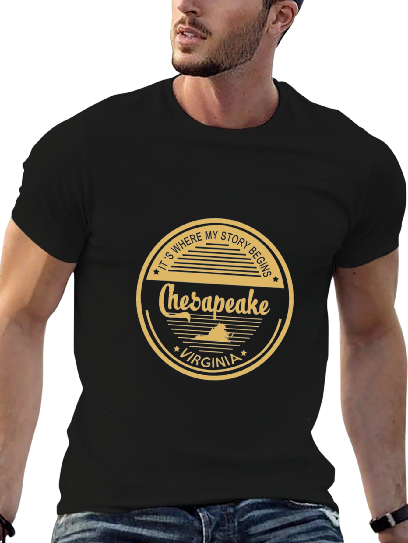 Chesapeake Virginia T-Shirt Story Begins Here