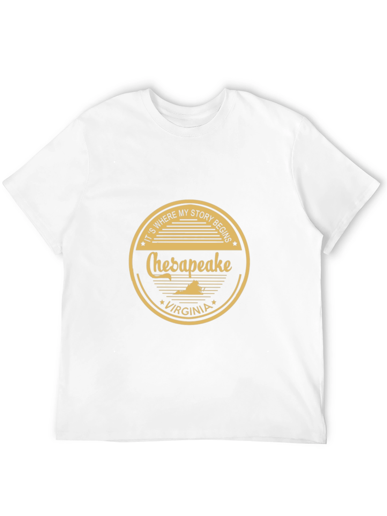 Chesapeake Virginia T-Shirt Story Begins Here