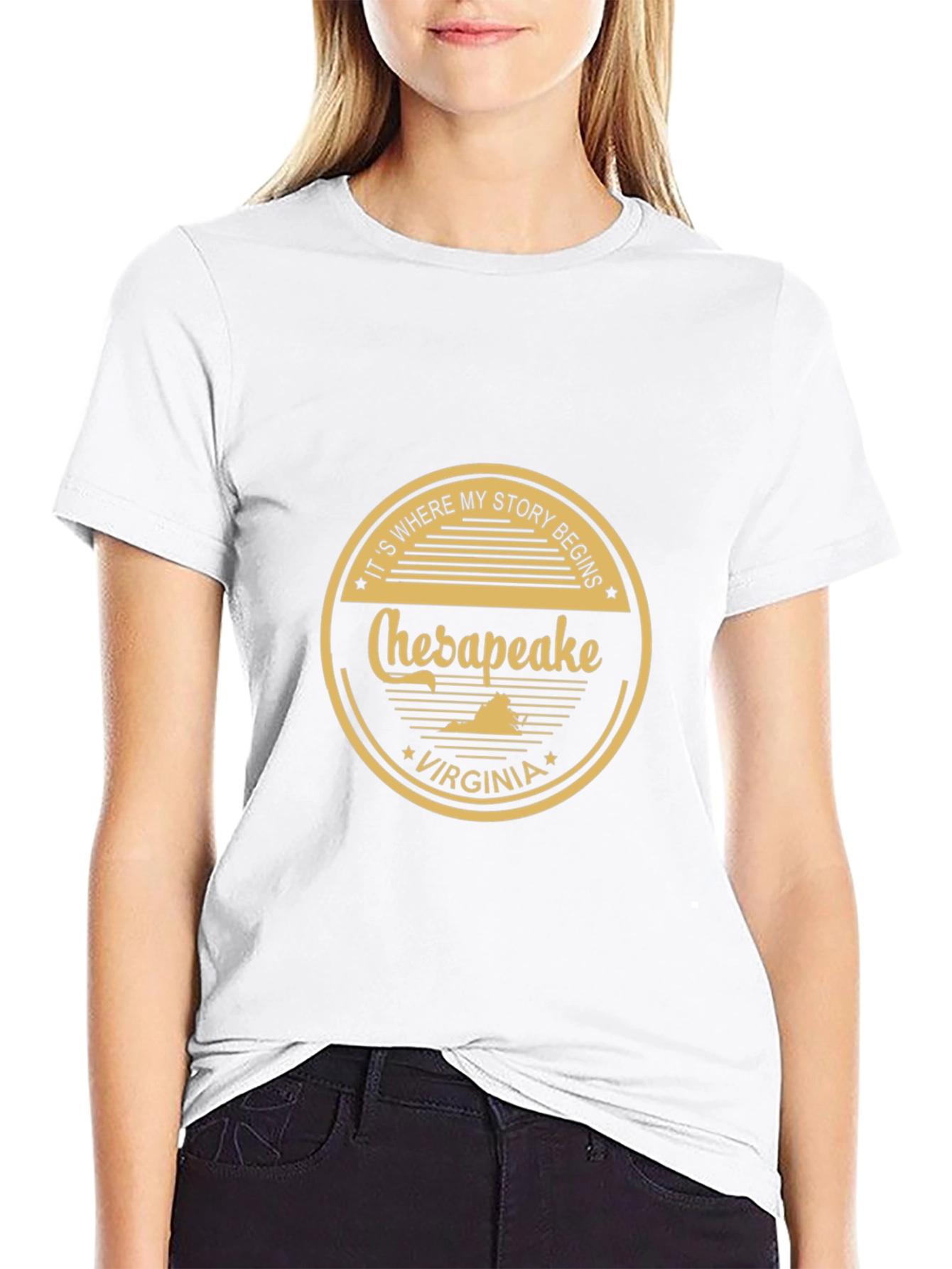 Chesapeake Virginia T-Shirt Story Begins Here