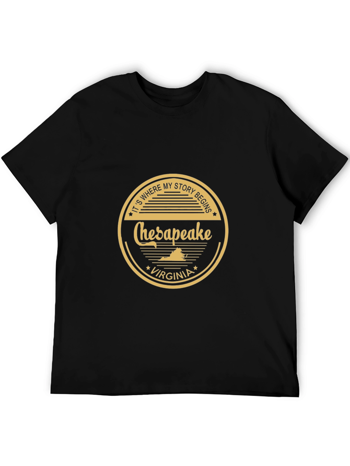 Chesapeake Virginia T-Shirt Story Begins Here