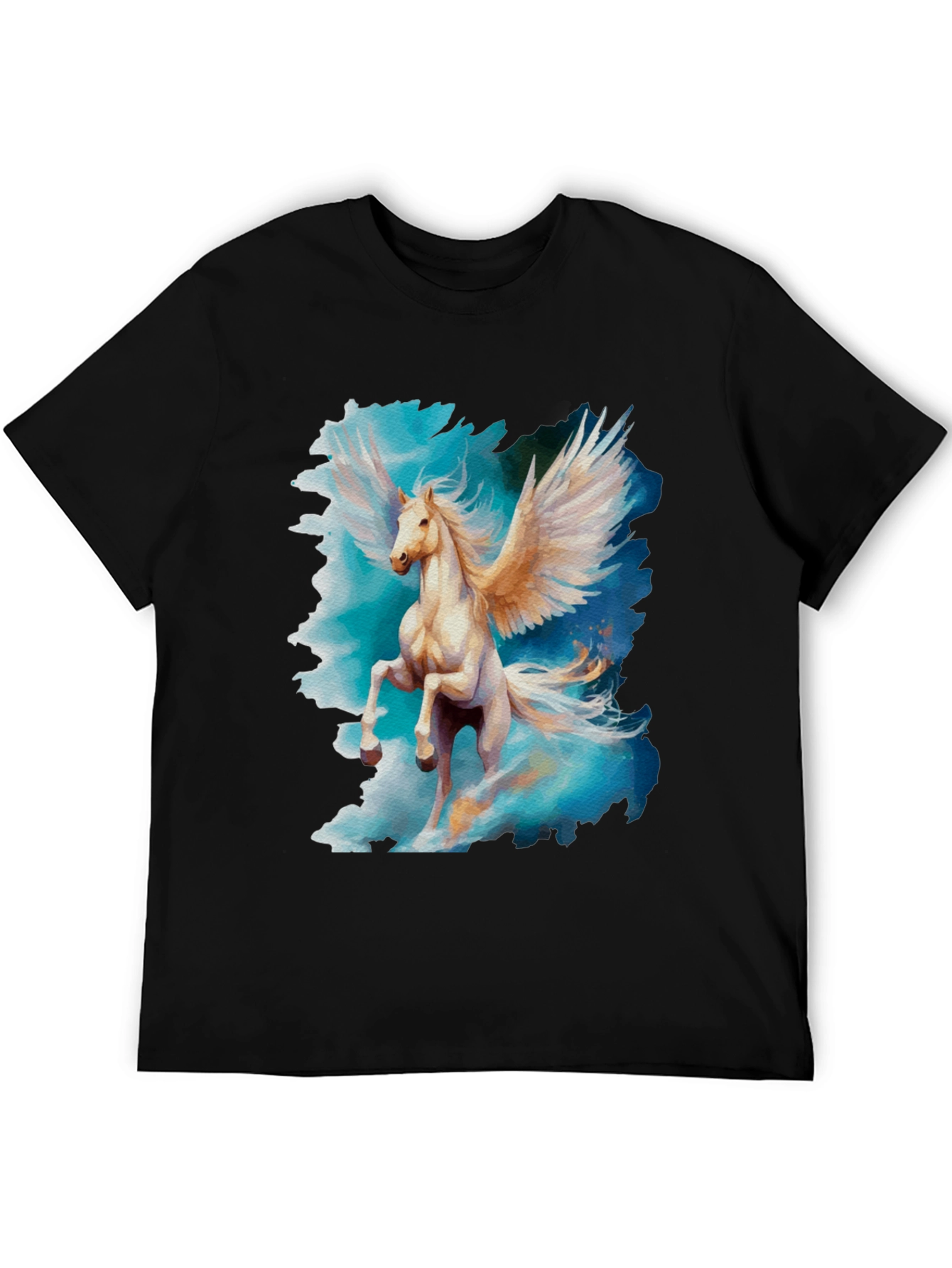 Pegasus Graphic Tee - Fantasy Horse T-Shirt