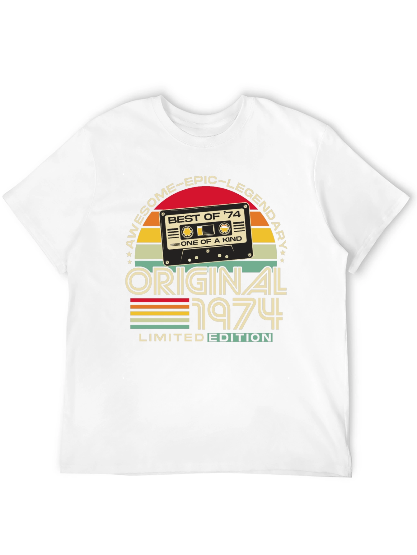 Original 1974 Limited Edition Cassette T-Shirt