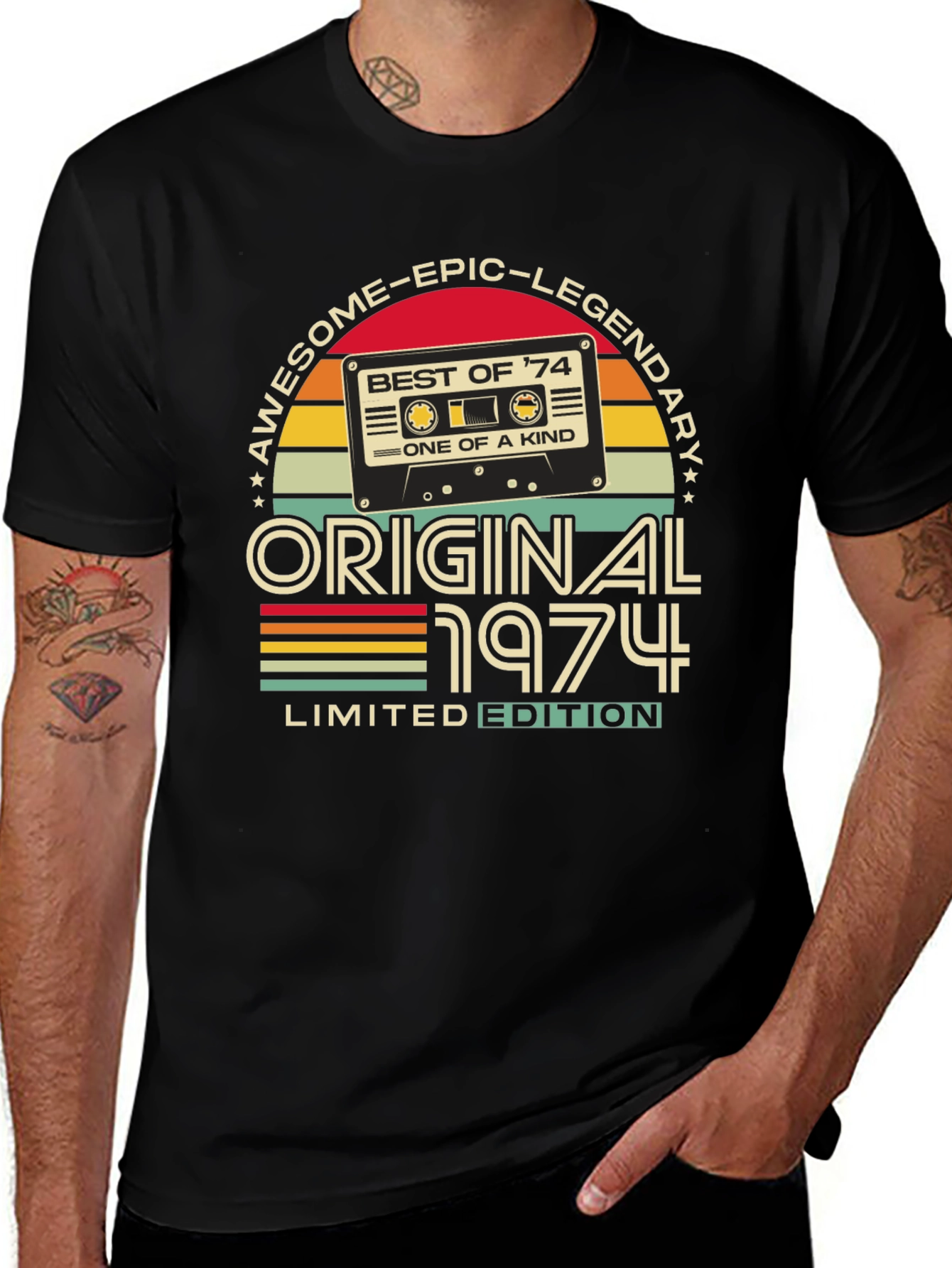 Original 1974 Limited Edition Cassette T-Shirt