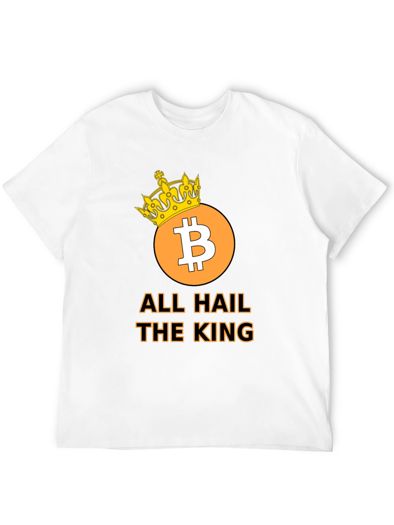 Bitcoin King T-Shirt - Crypto Currency Tee