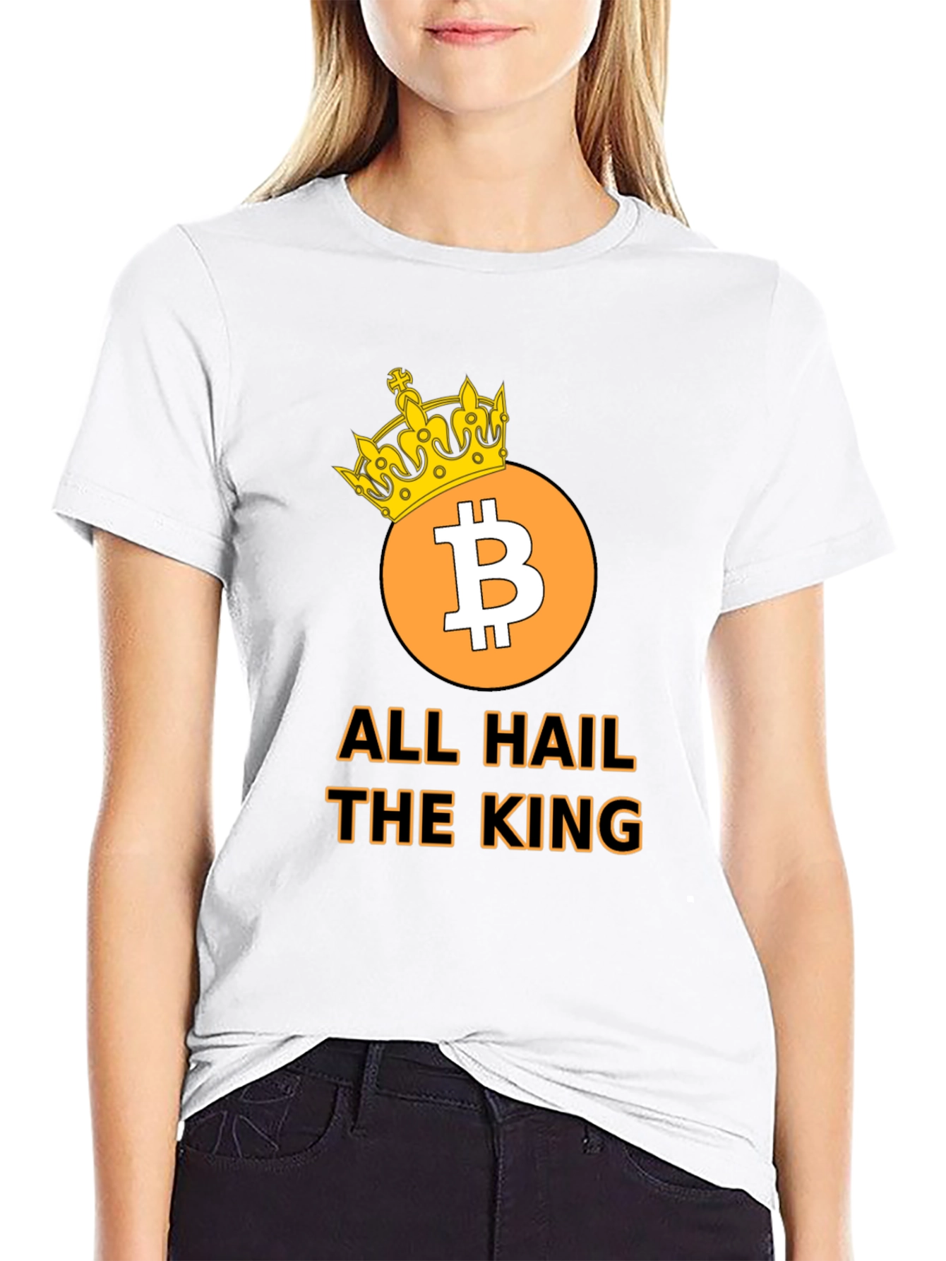 Bitcoin King T-Shirt - Crypto Currency Tee