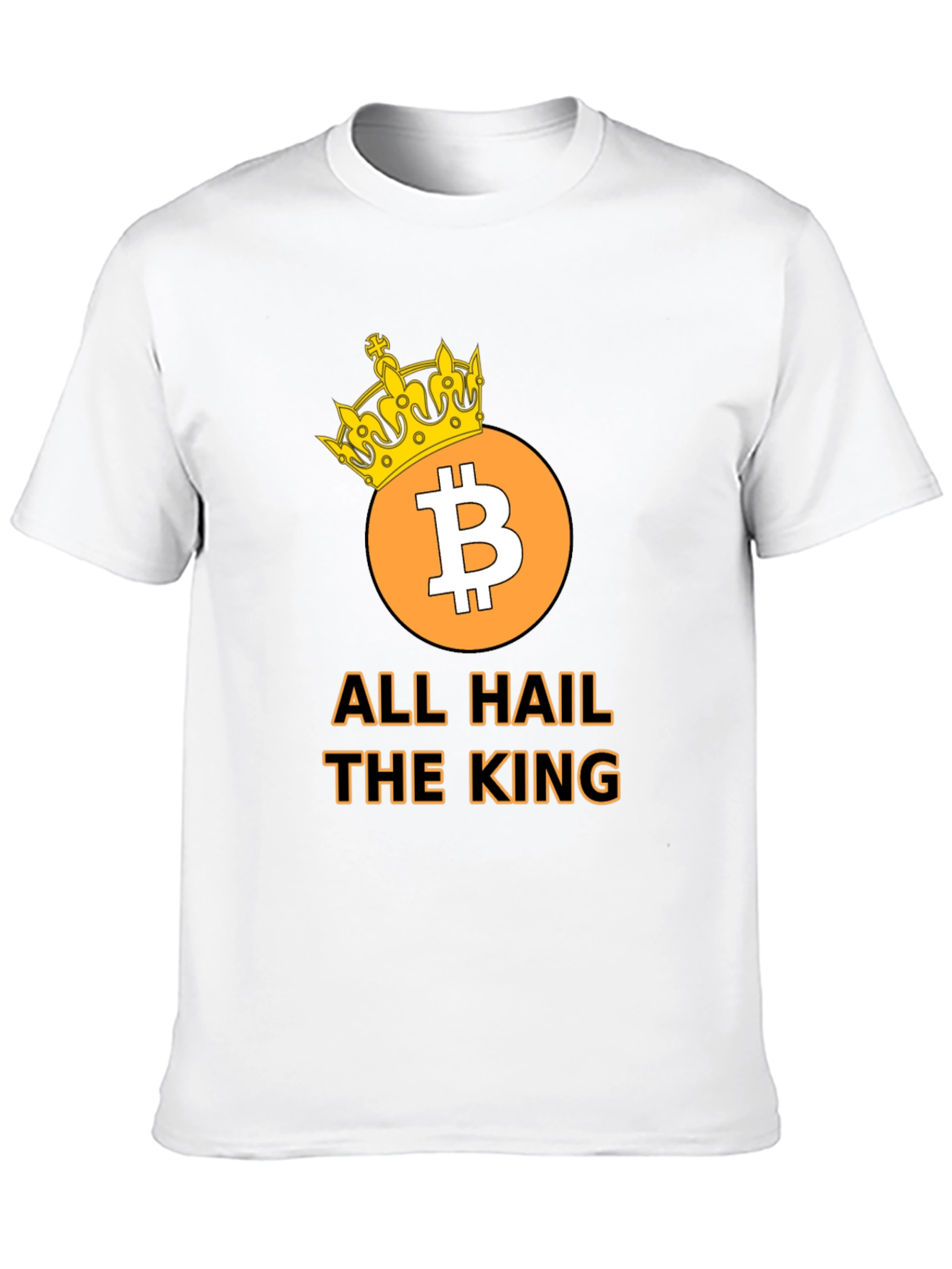 Bitcoin King T-Shirt - Crypto Currency Tee