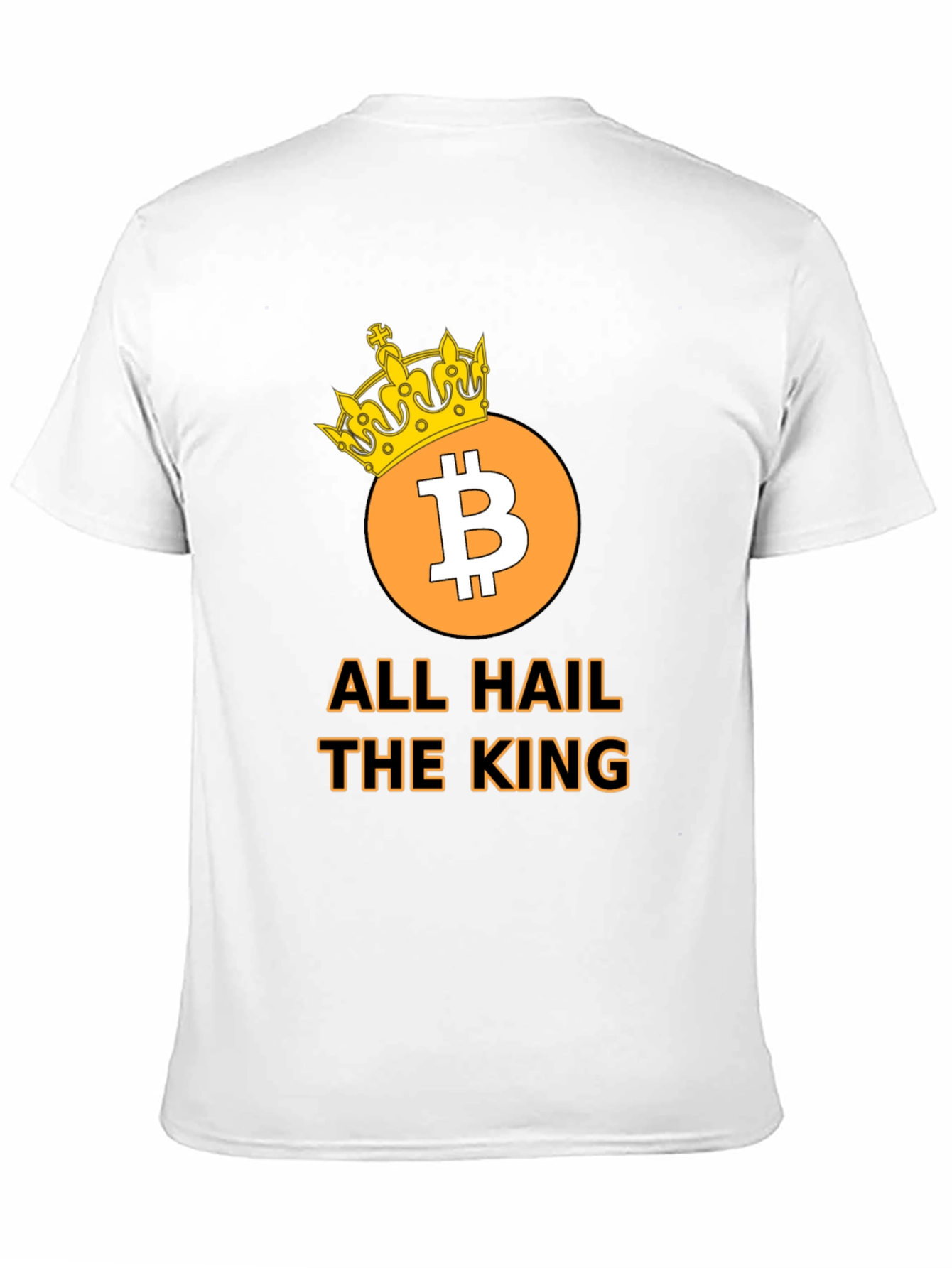 Bitcoin King T-Shirt - Crypto Currency Tee