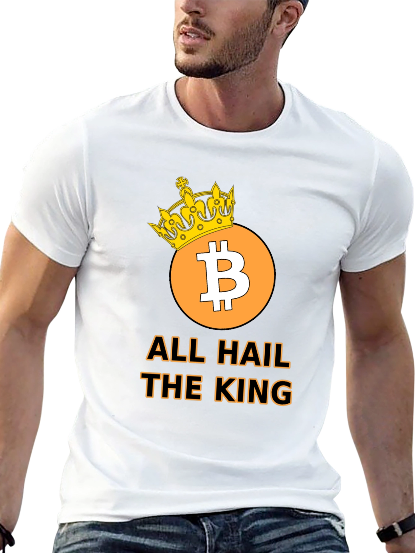 Bitcoin King T-Shirt - Crypto Currency Tee