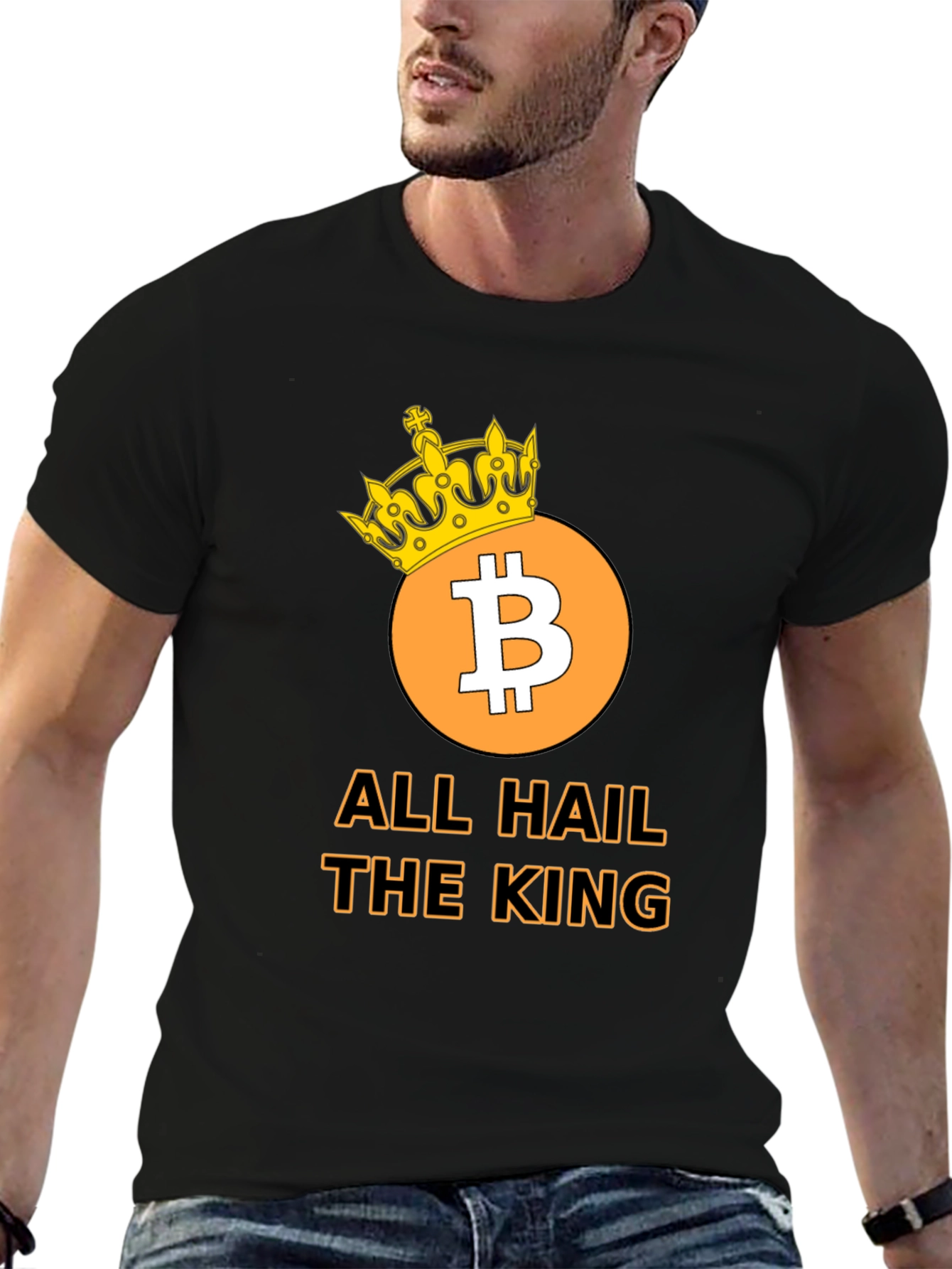 Bitcoin King T-Shirt - Crypto Currency Tee