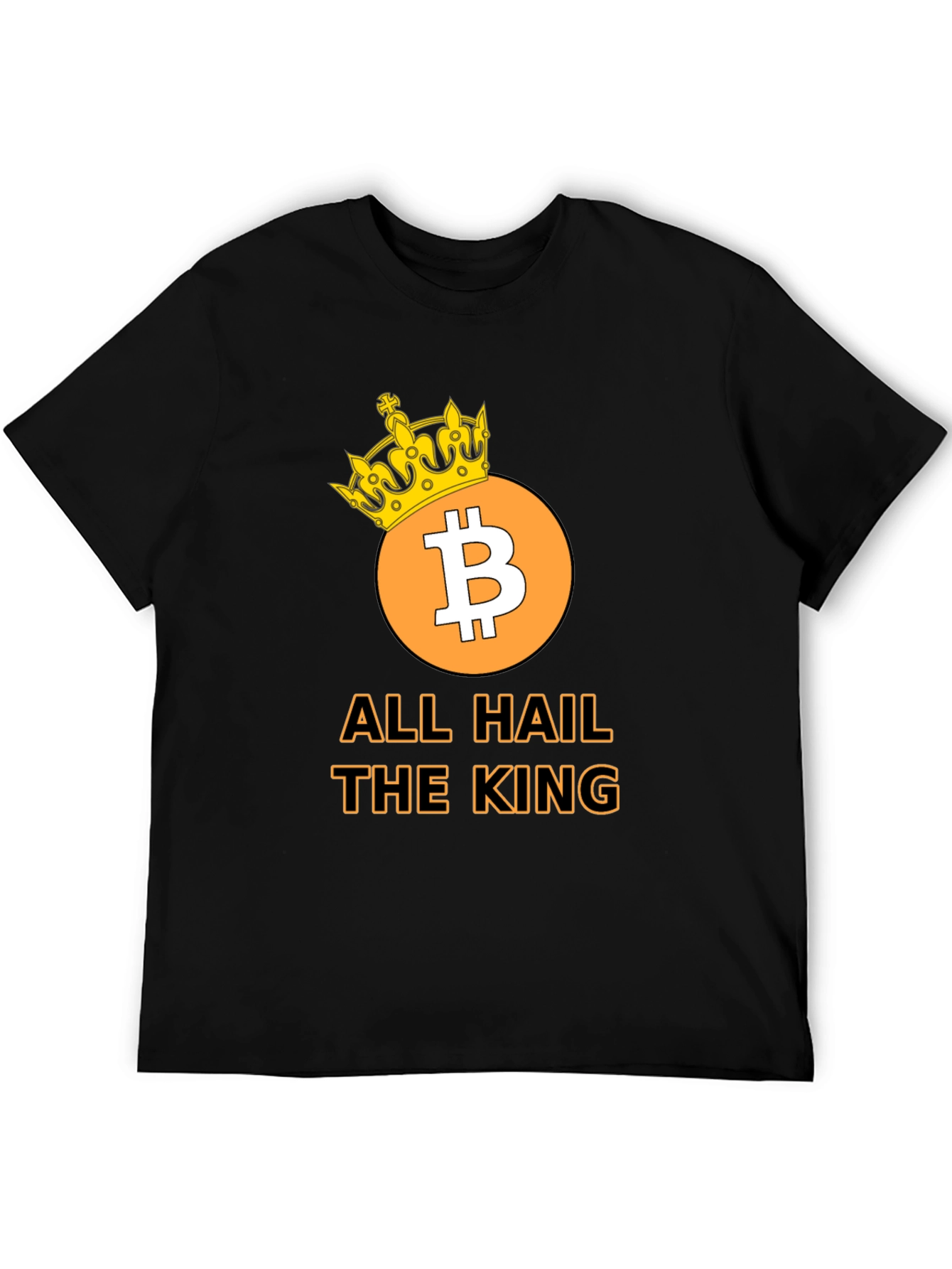 Bitcoin King T-Shirt - Crypto Currency Tee