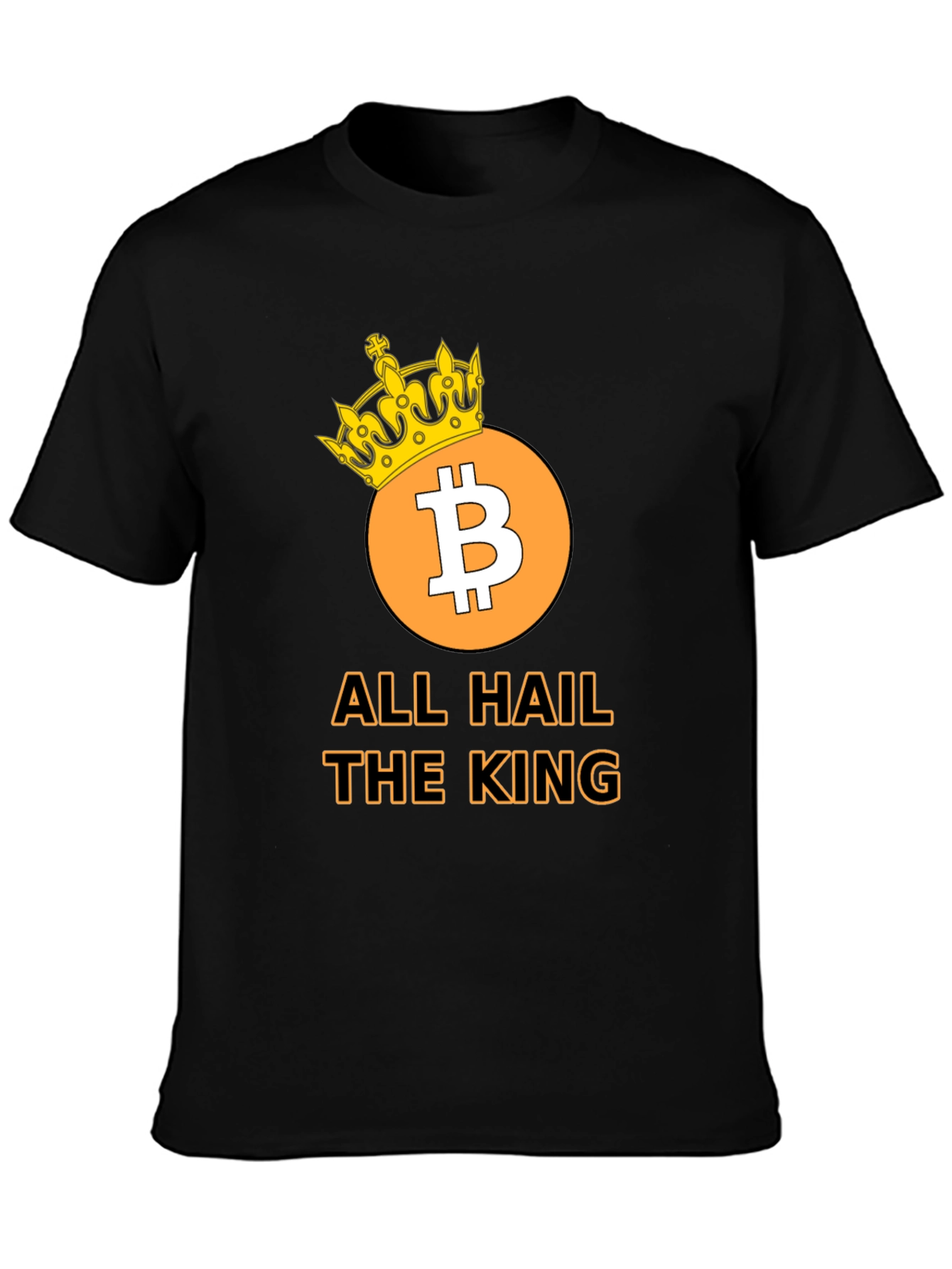 Bitcoin King T-Shirt - Crypto Currency Tee