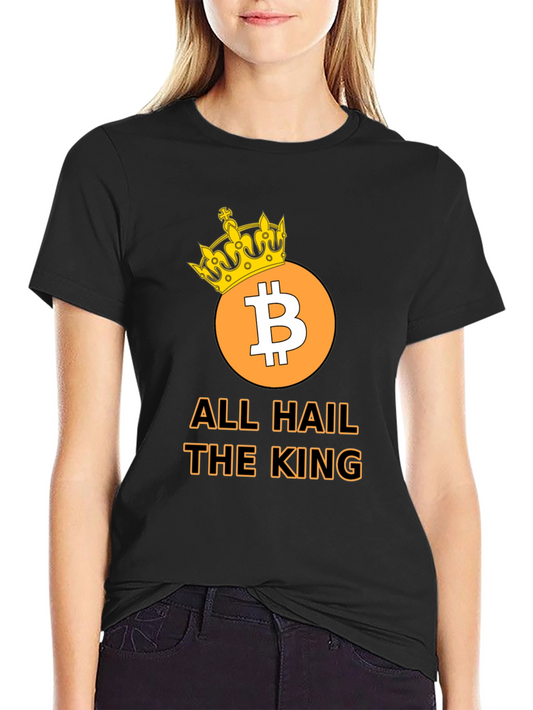 Bitcoin King T-Shirt - Crypto Currency Tee