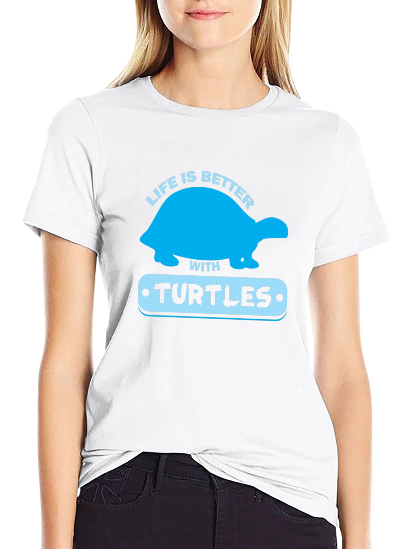 Life is Better with Turtles Graphic Tee
