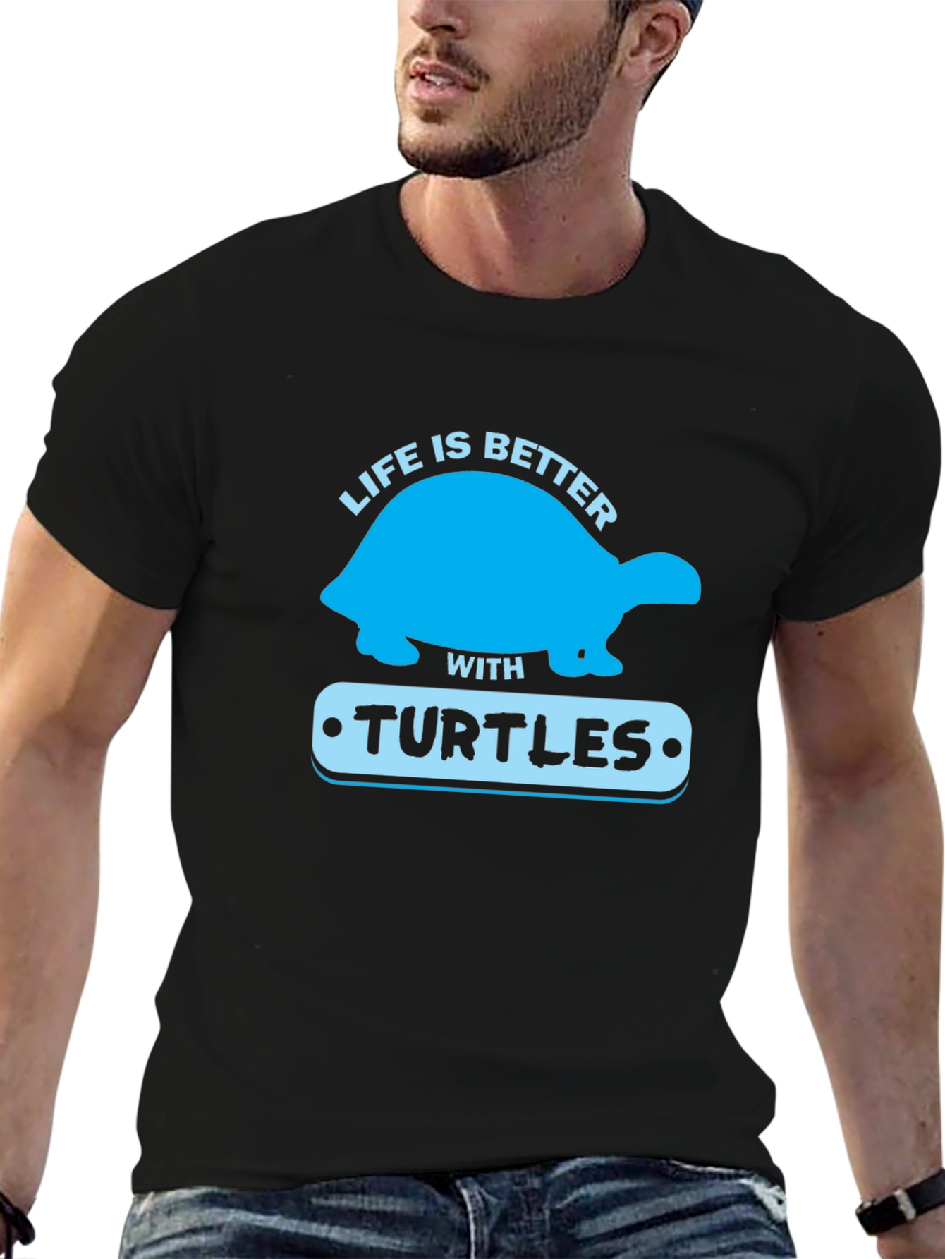 Life is Better with Turtles Graphic Tee