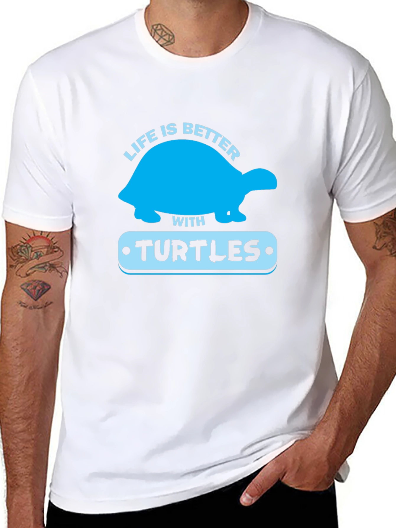 Life is Better with Turtles Graphic Tee