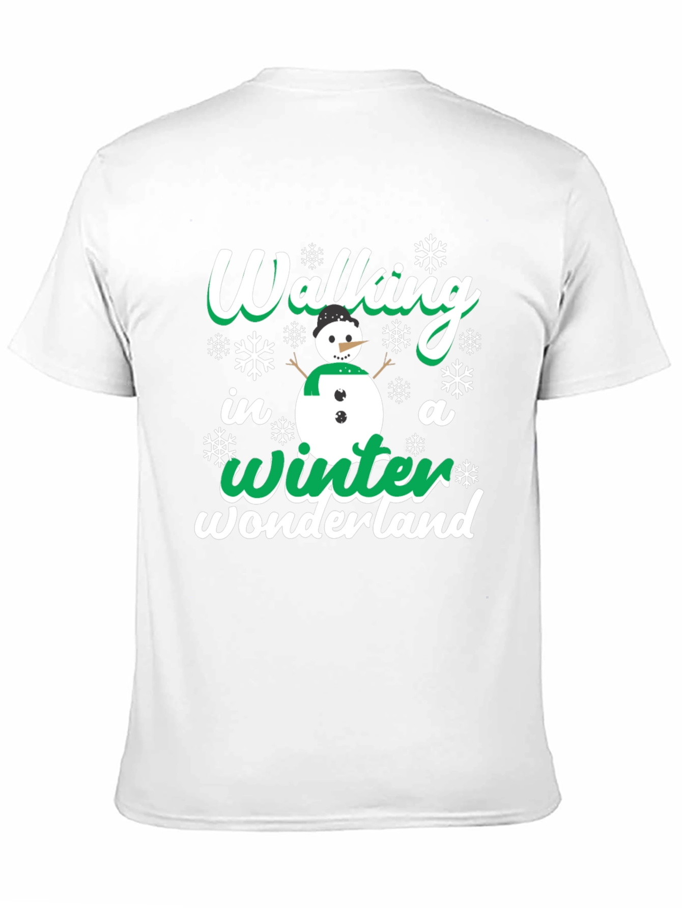 Walking in a Winter Wonderland Christmas T-Shirt