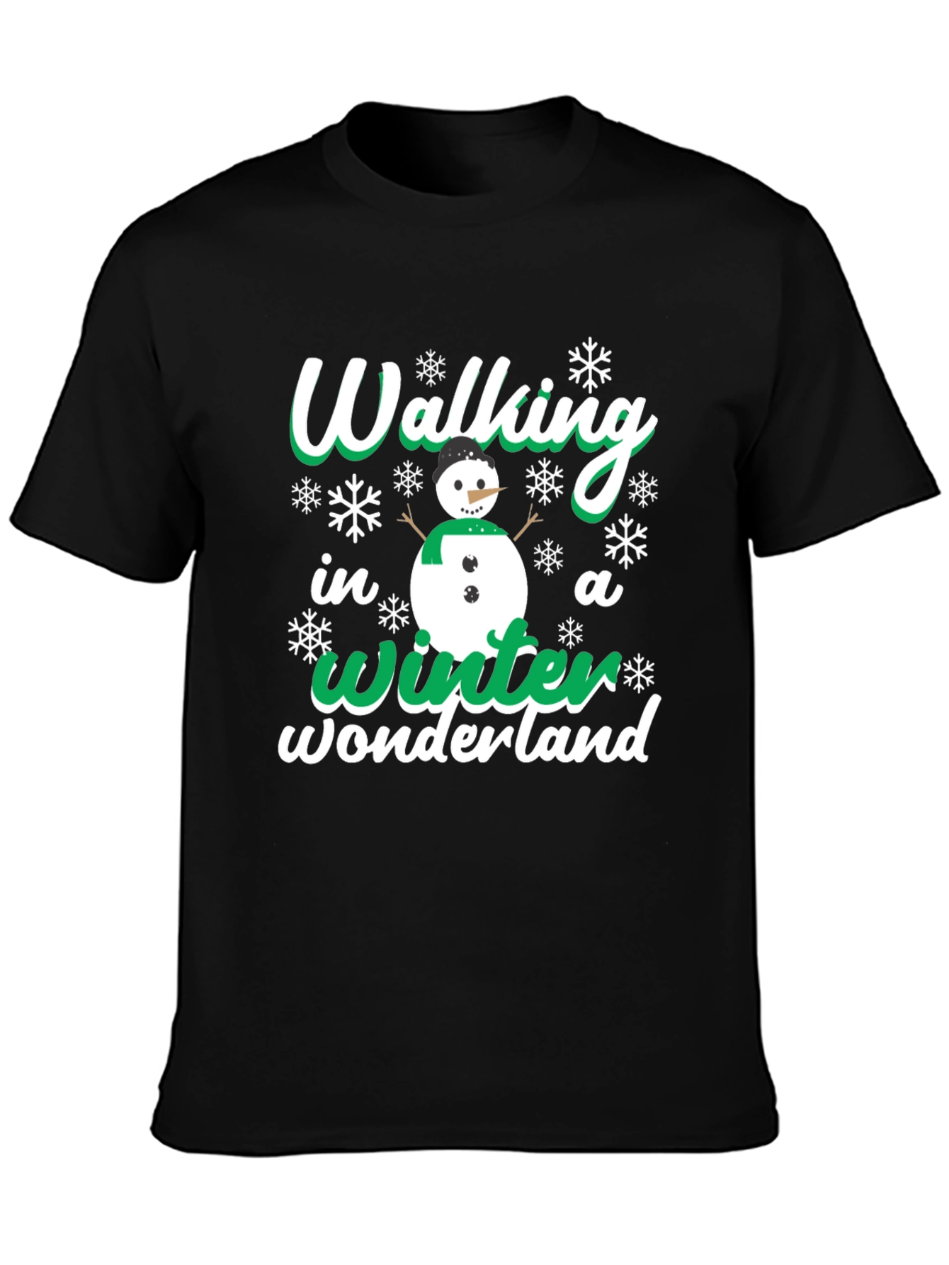 Walking in a Winter Wonderland Christmas T-Shirt