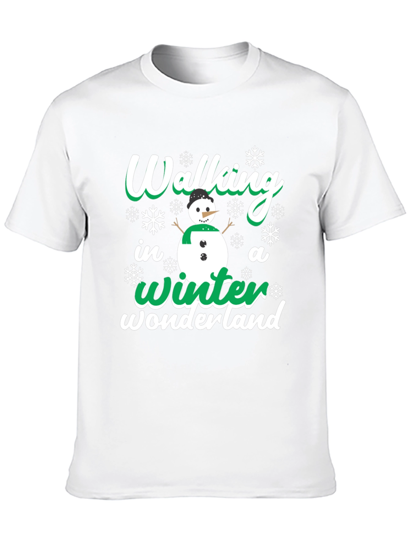 Walking in a Winter Wonderland Christmas T-Shirt