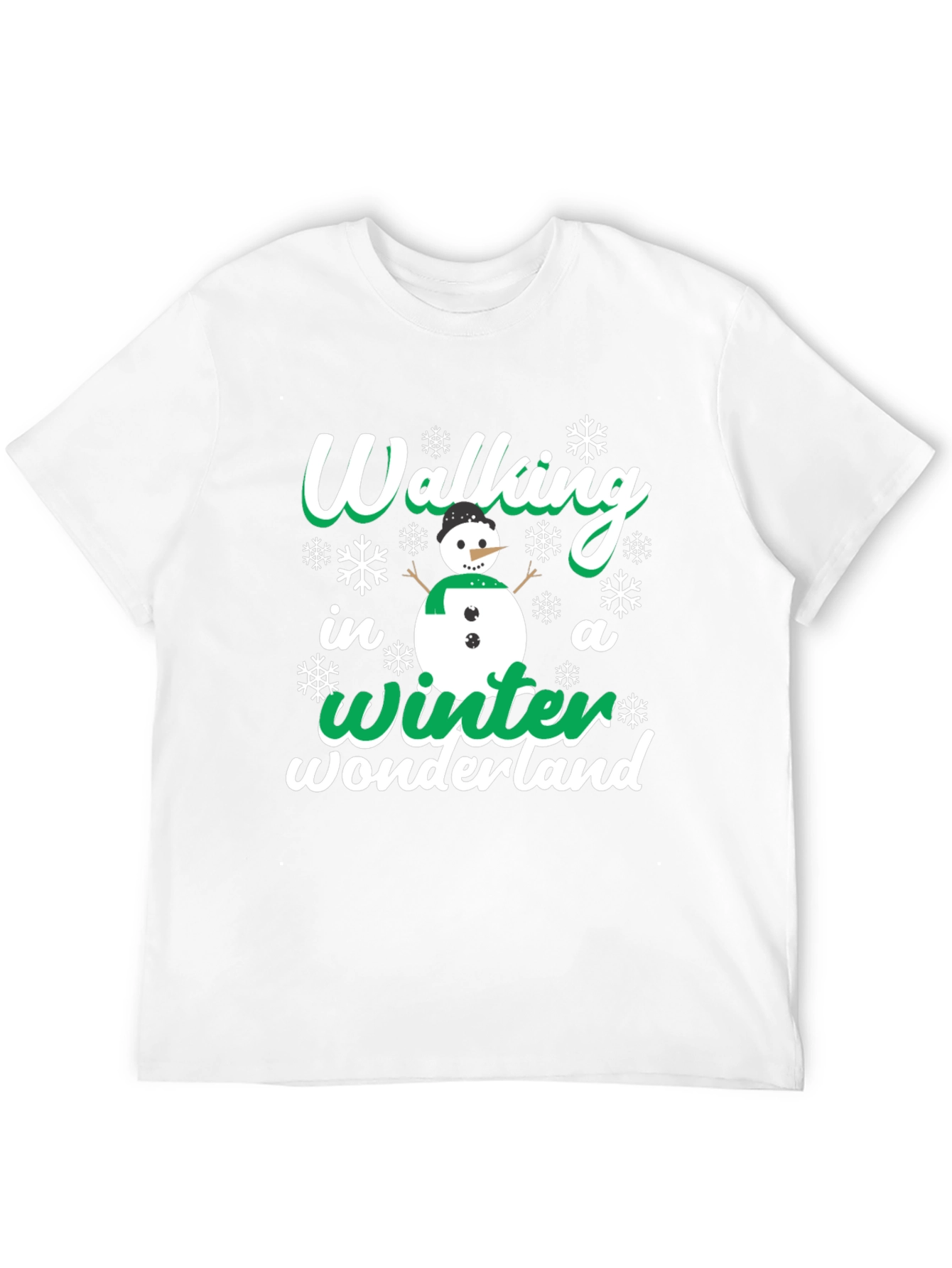 Walking in a Winter Wonderland Christmas T-Shirt
