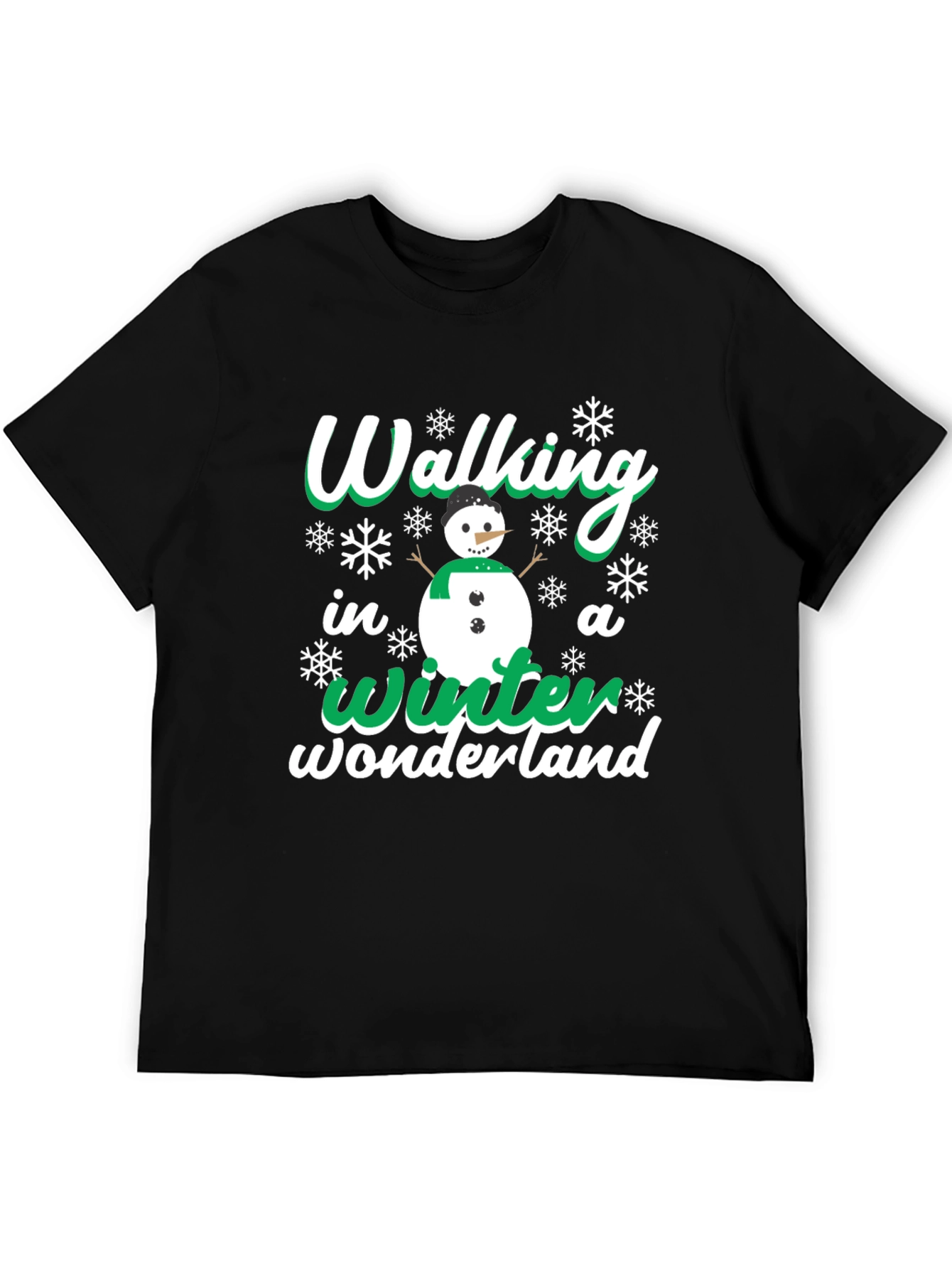 Walking in a Winter Wonderland Christmas T-Shirt