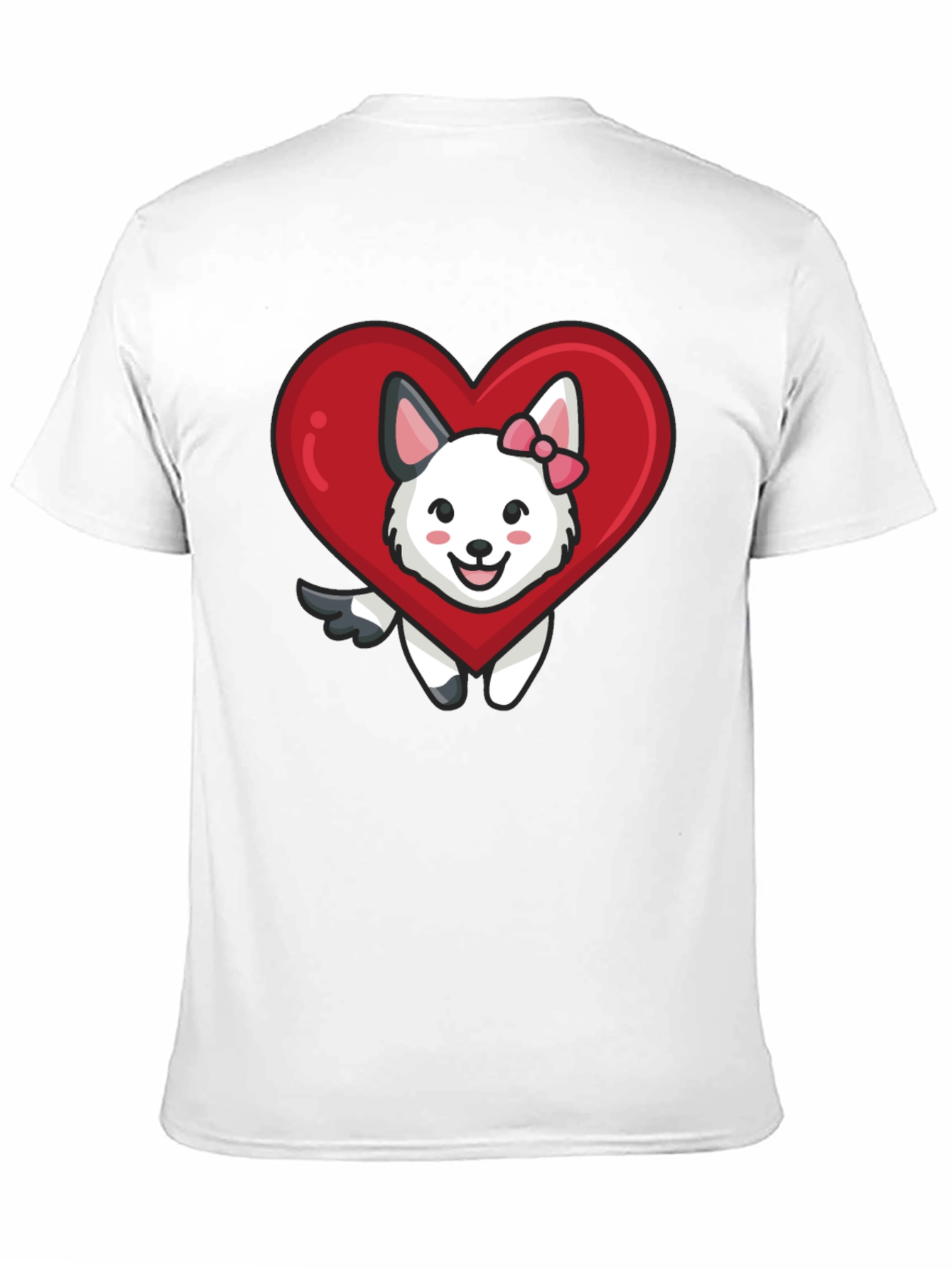 Cute Dog in Heart T-Shirt - Valentines Day Gift
