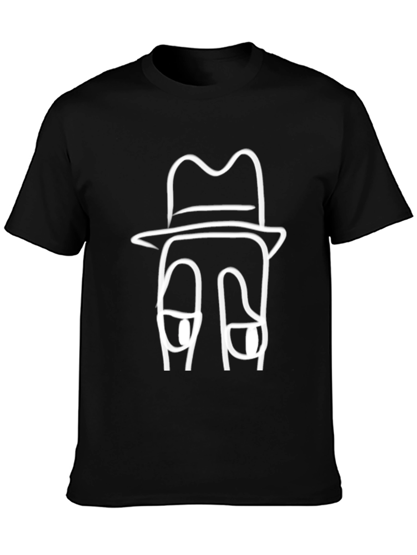 Cool & Quirky Tee: Cartoon Fedoras Graphic T-Shirt
