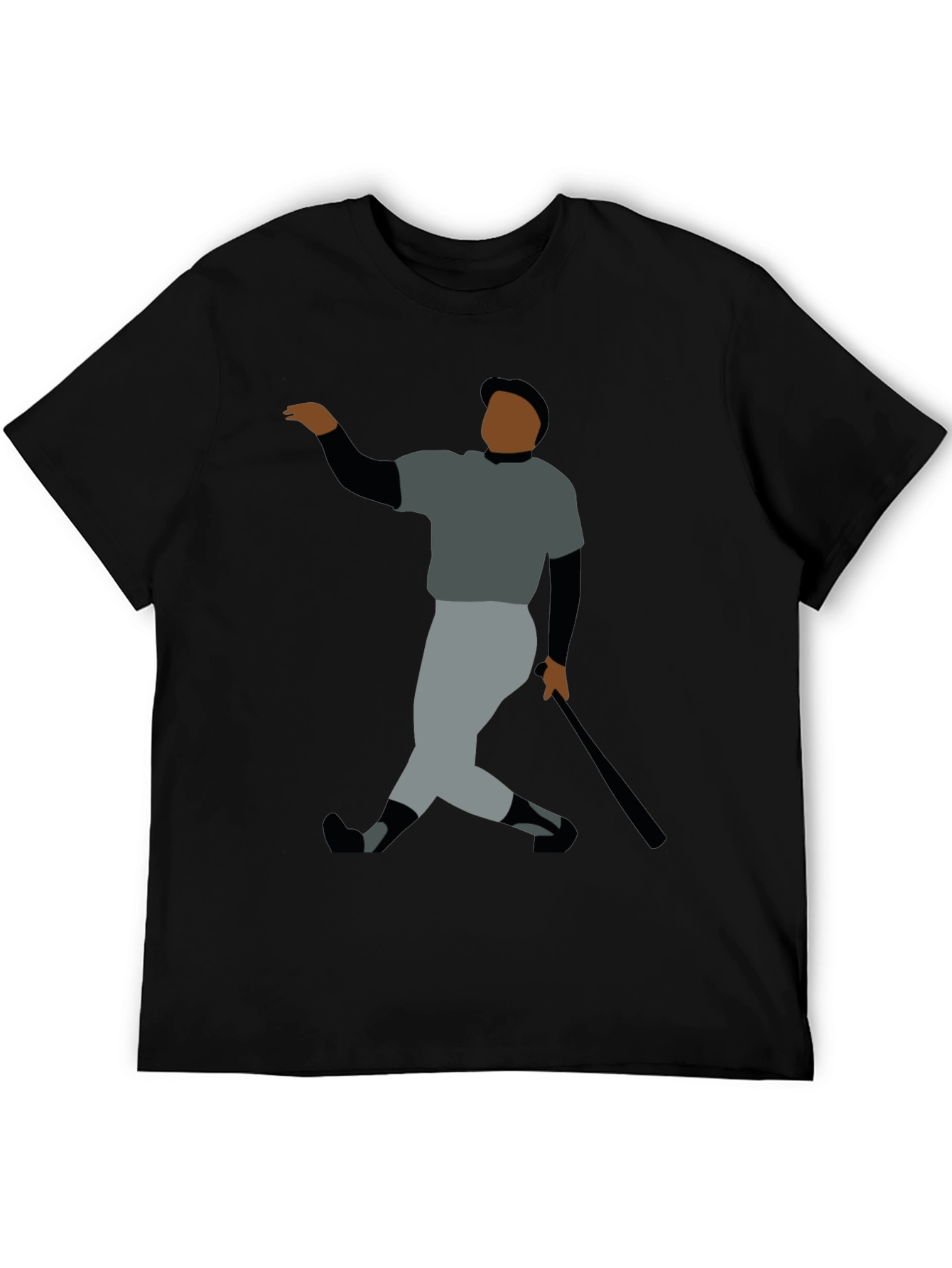 Baseball Legend Graphic Tee - Black