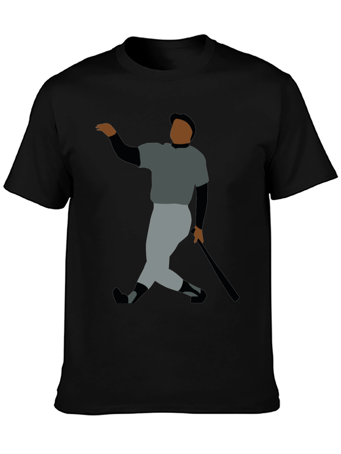 Baseball Legend Graphic Tee - Black