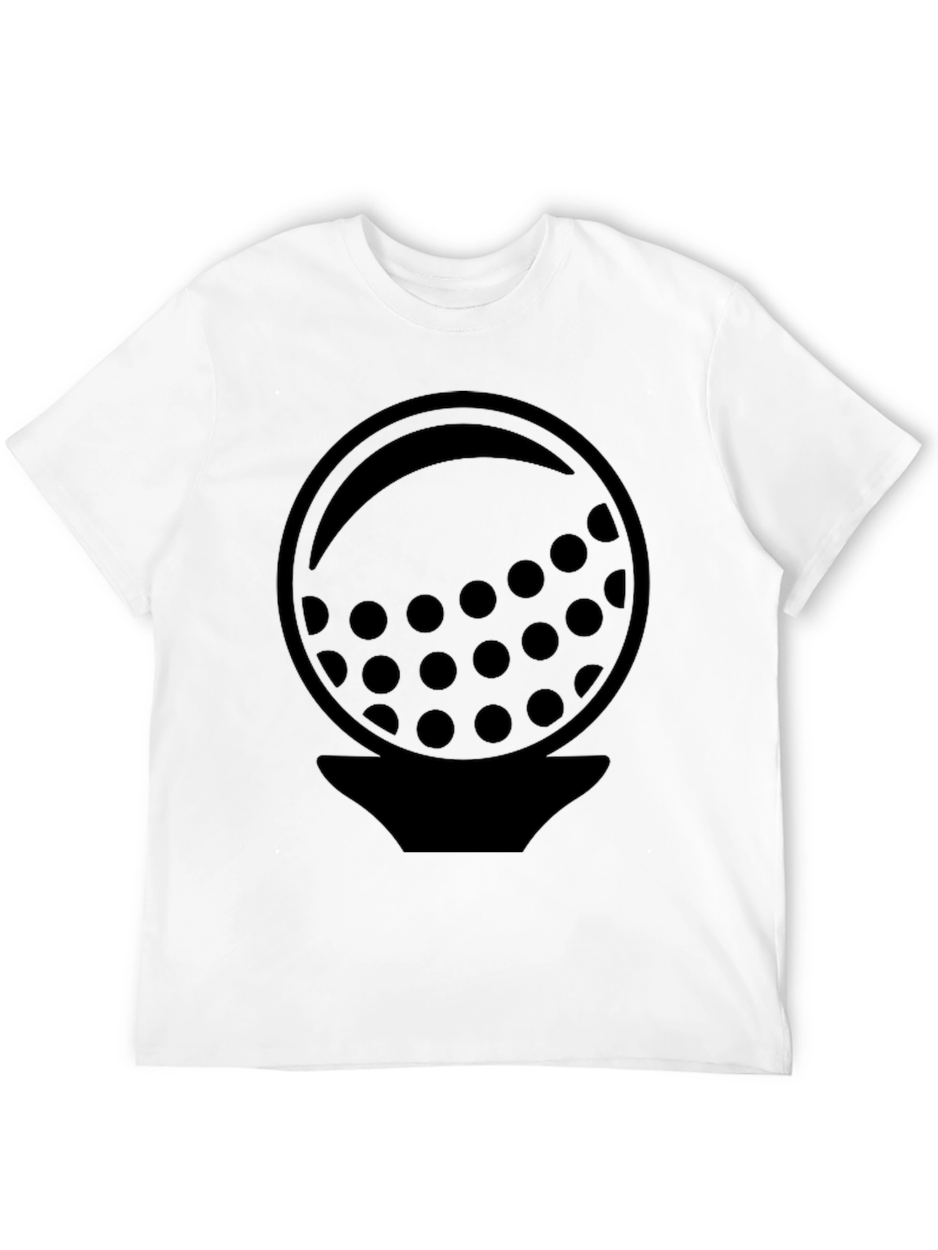 Golf Ball Graphic Tee - Stylish Golfer Shirt