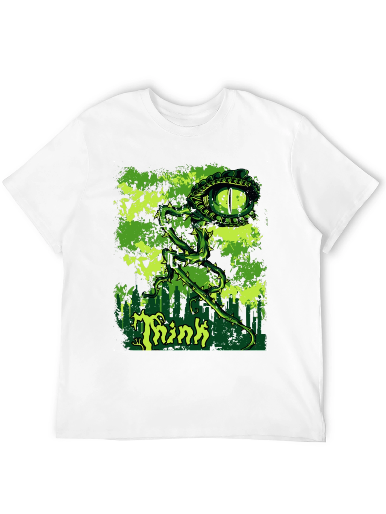Think Eye Graphic Black T-Shirt