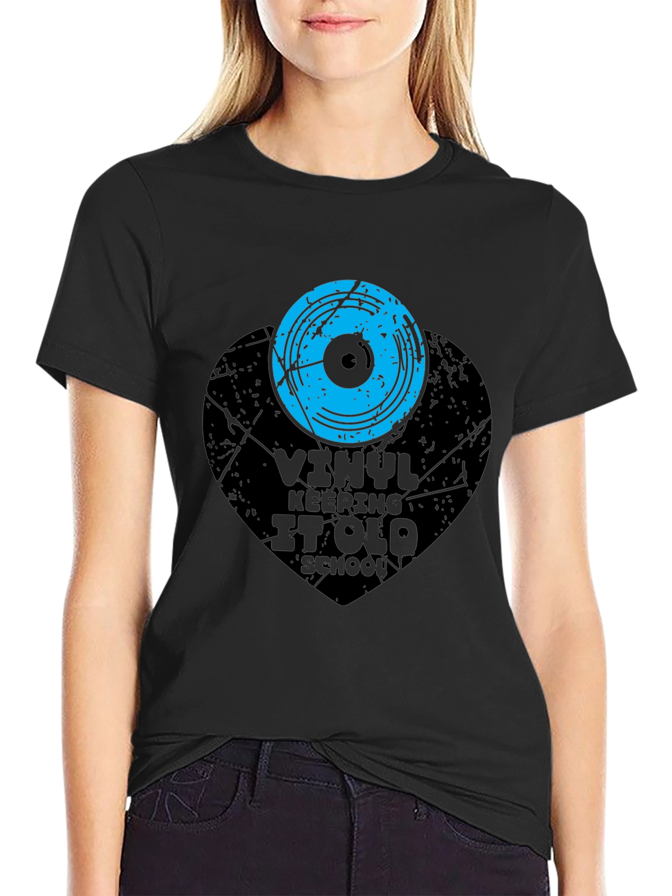 Vinyl Keeping It Old School T-Shirt