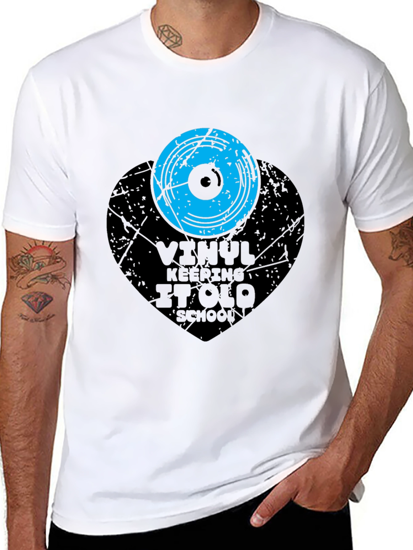 Vinyl Keeping It Old School T-Shirt