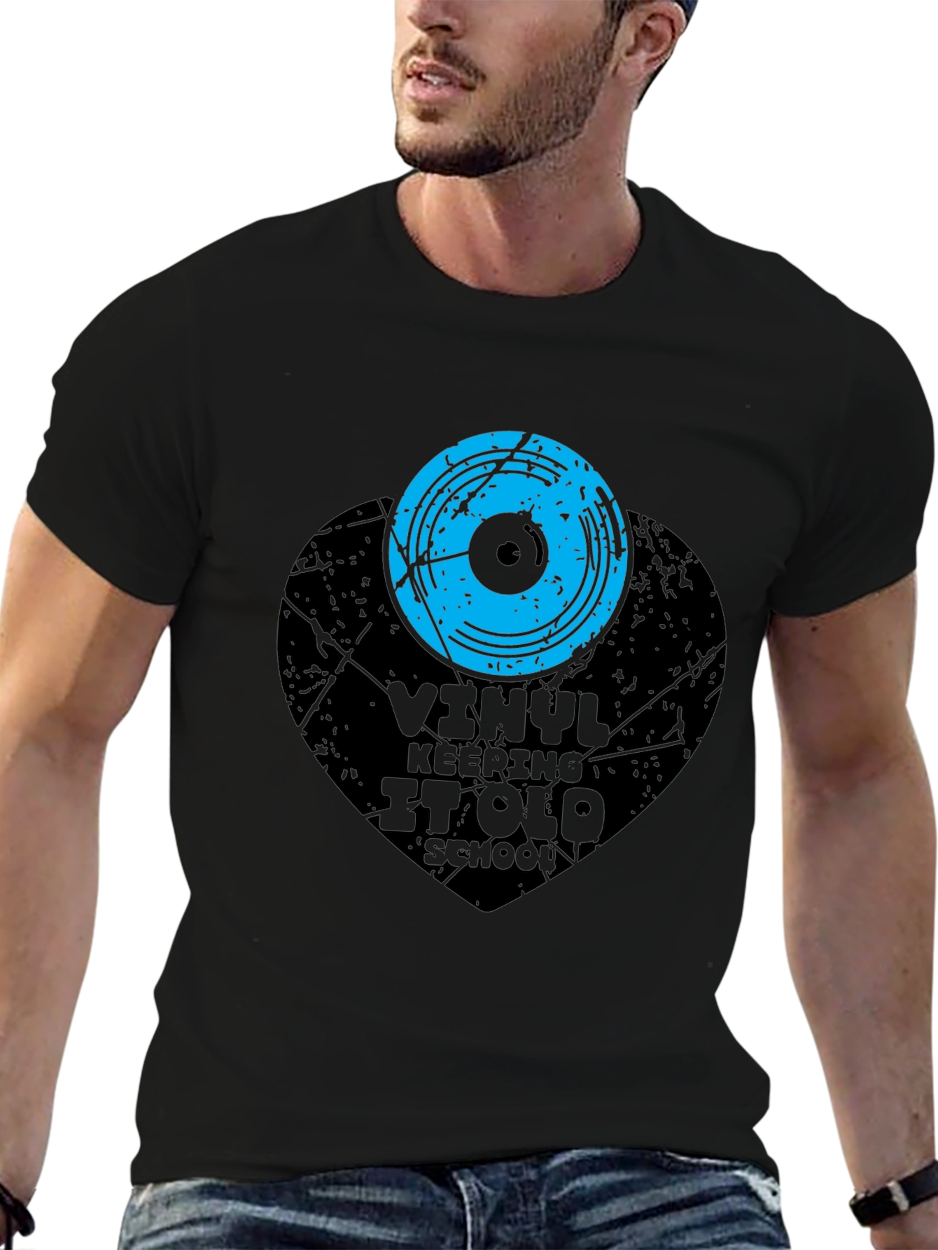 Vinyl Keeping It Old School T-Shirt