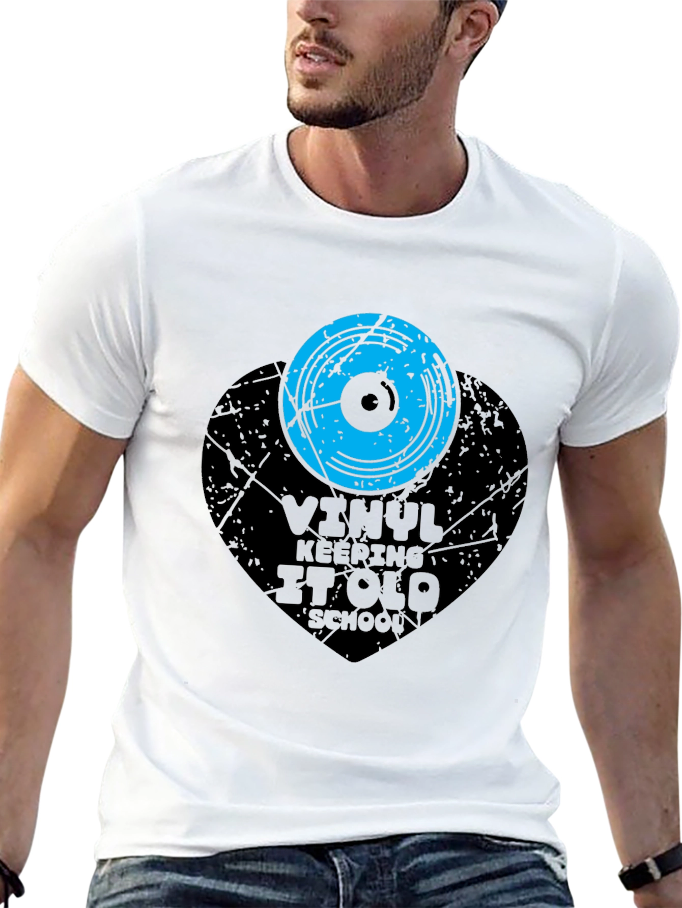 Vinyl Keeping It Old School T-Shirt