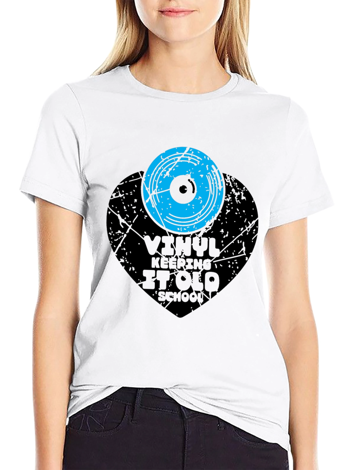 Vinyl Keeping It Old School T-Shirt