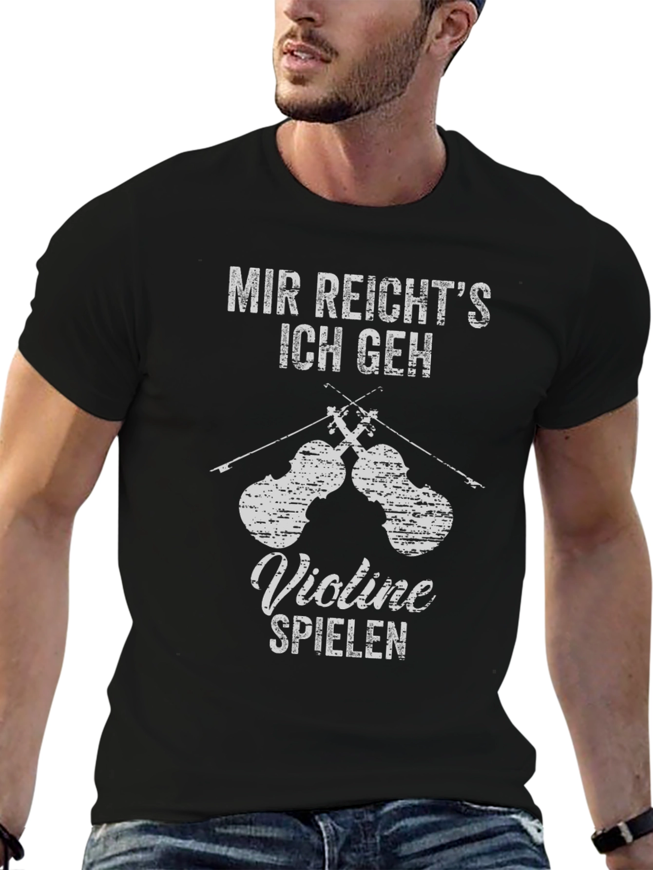 Violin Player T-Shirt: Mir Reichts Ich Geh Violine Spielen