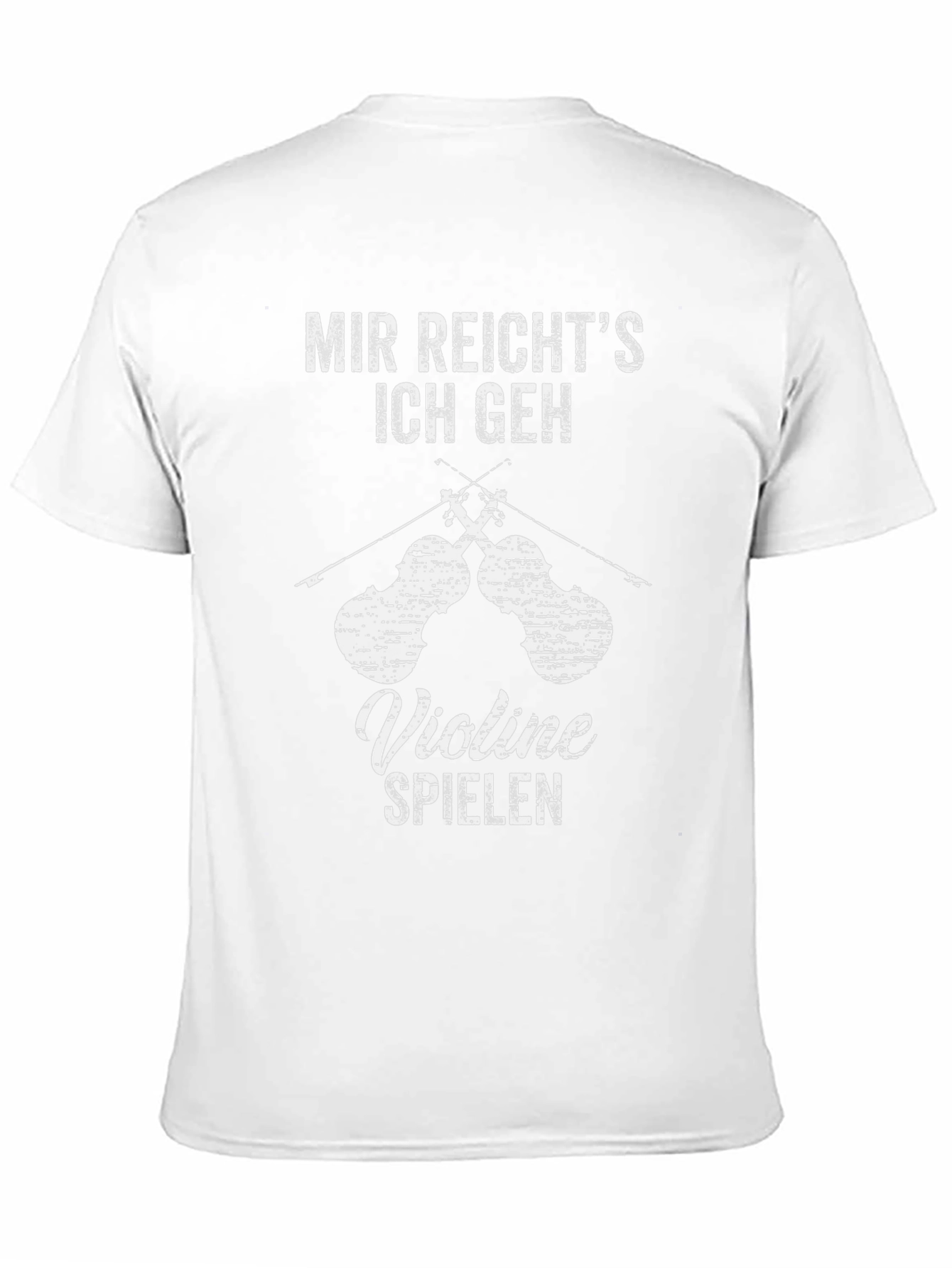 Violin Player T-Shirt: Mir Reichts Ich Geh Violine Spielen