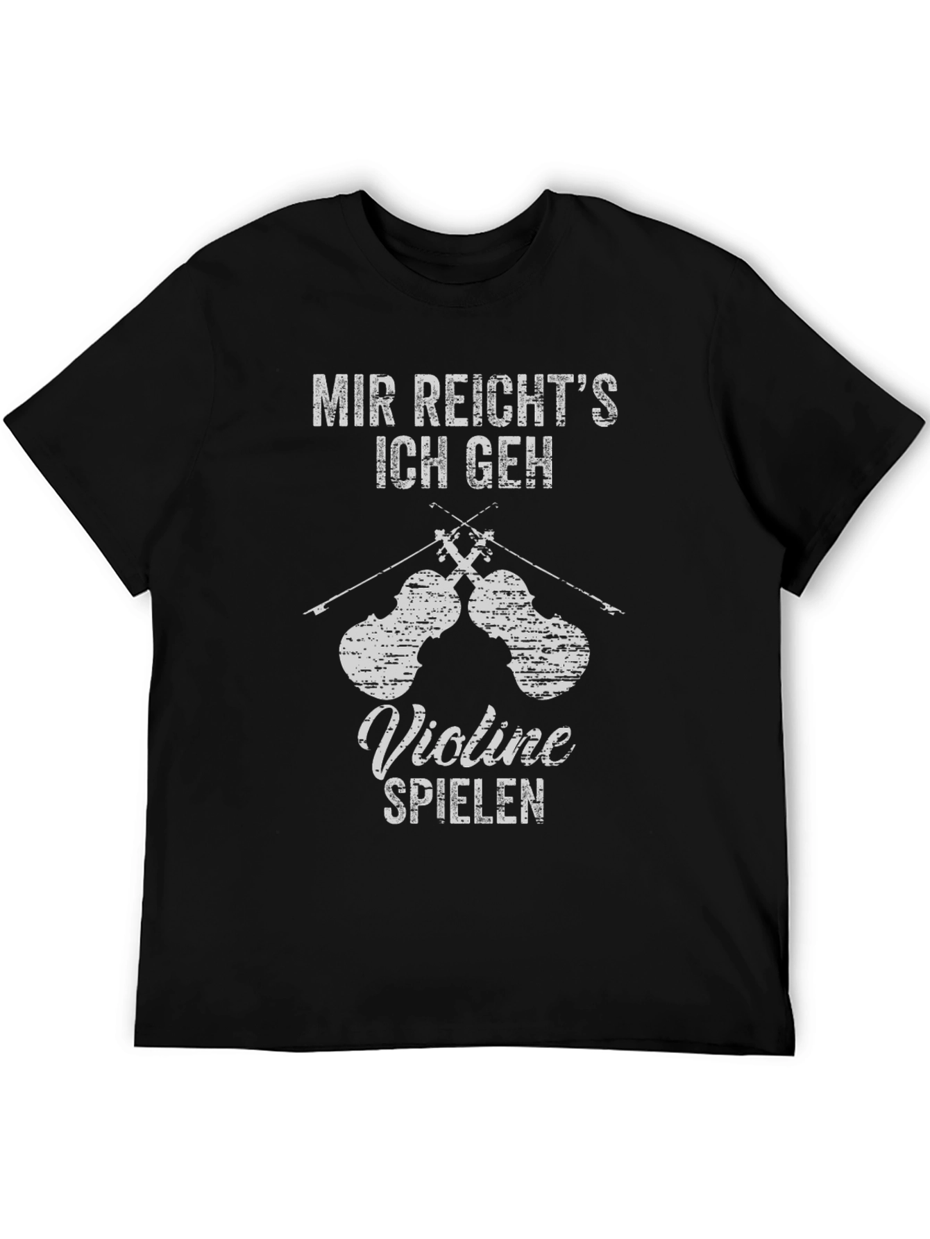 Violin Player T-Shirt: Mir Reichts Ich Geh Violine Spielen