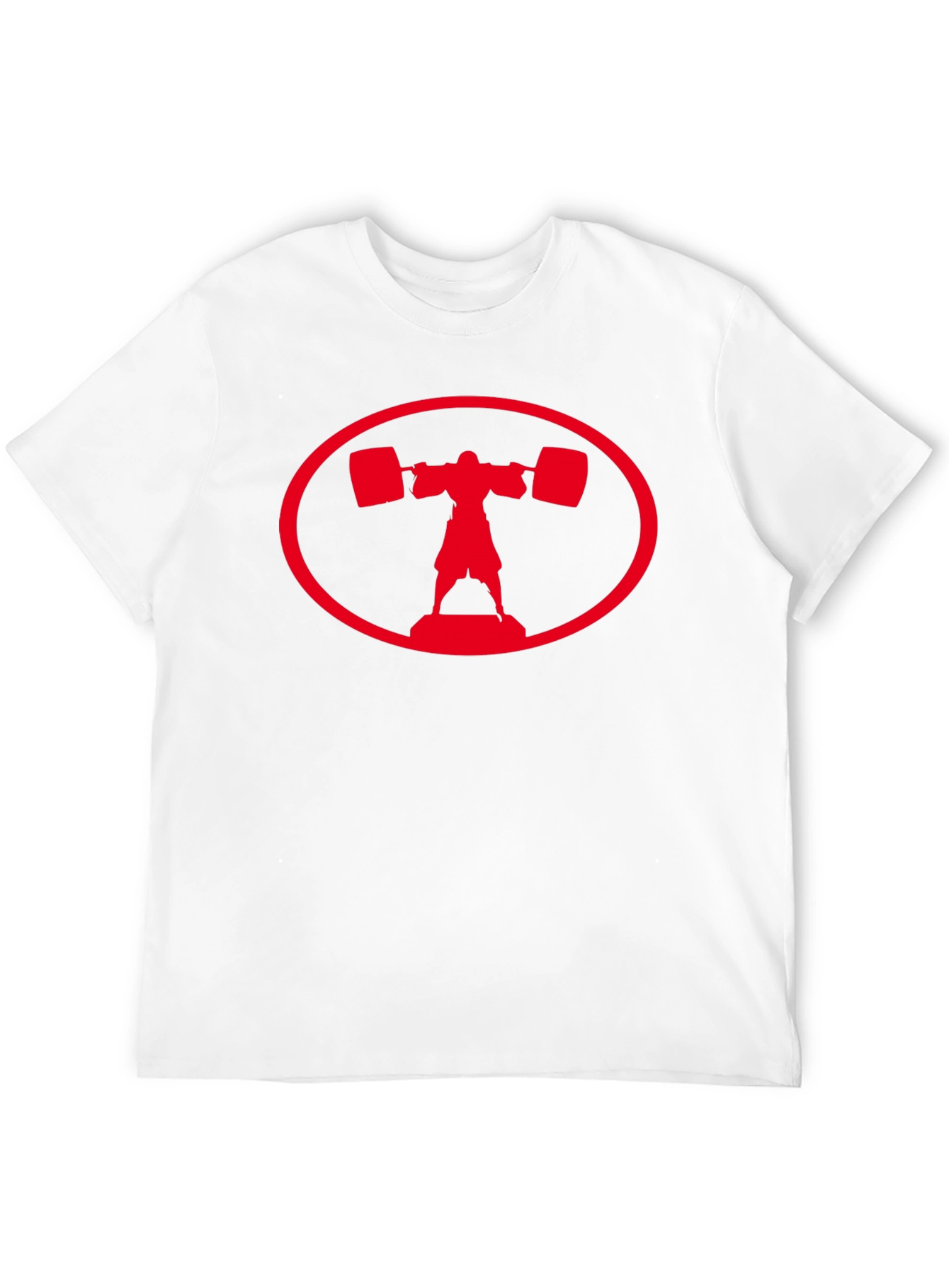 Weightlifter Graphic T-Shirt - Black