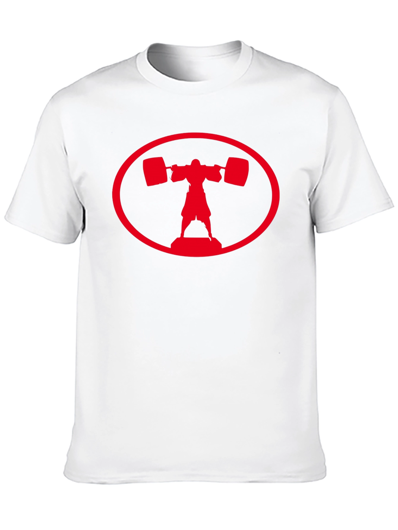 Weightlifter Graphic T-Shirt - Black