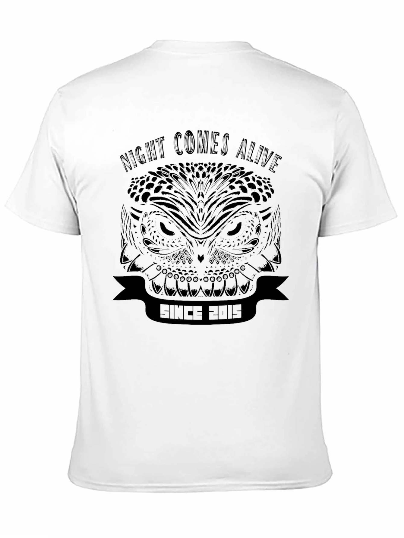 Night Comes Alive Owl Graphic T-Shirt