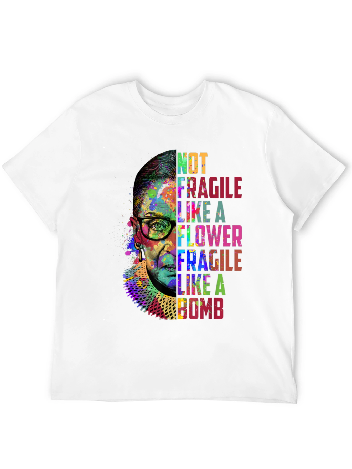 RBG Not Fragile Graphic T-Shirt