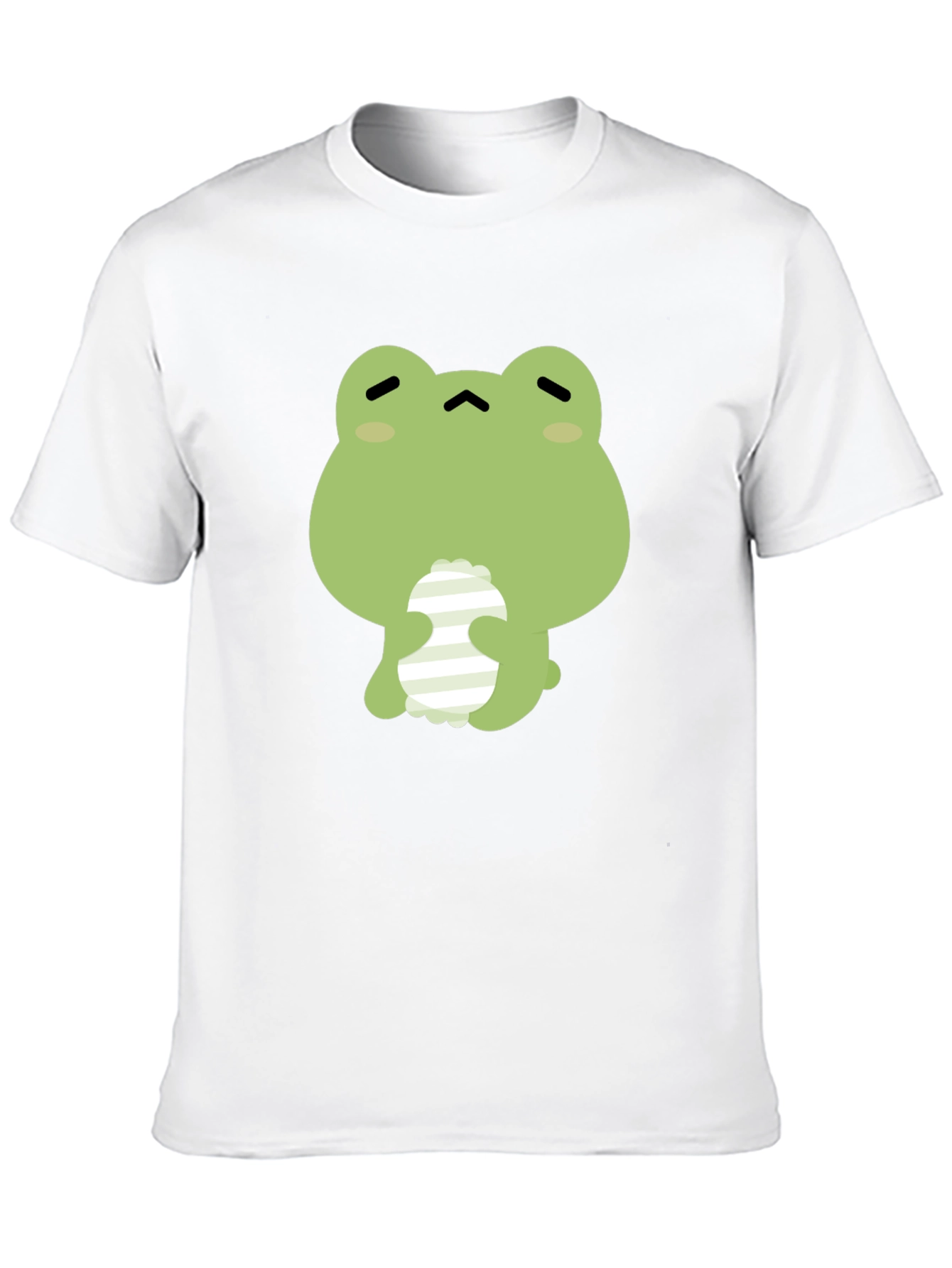 Frog Graphic Print Black T-Shirt