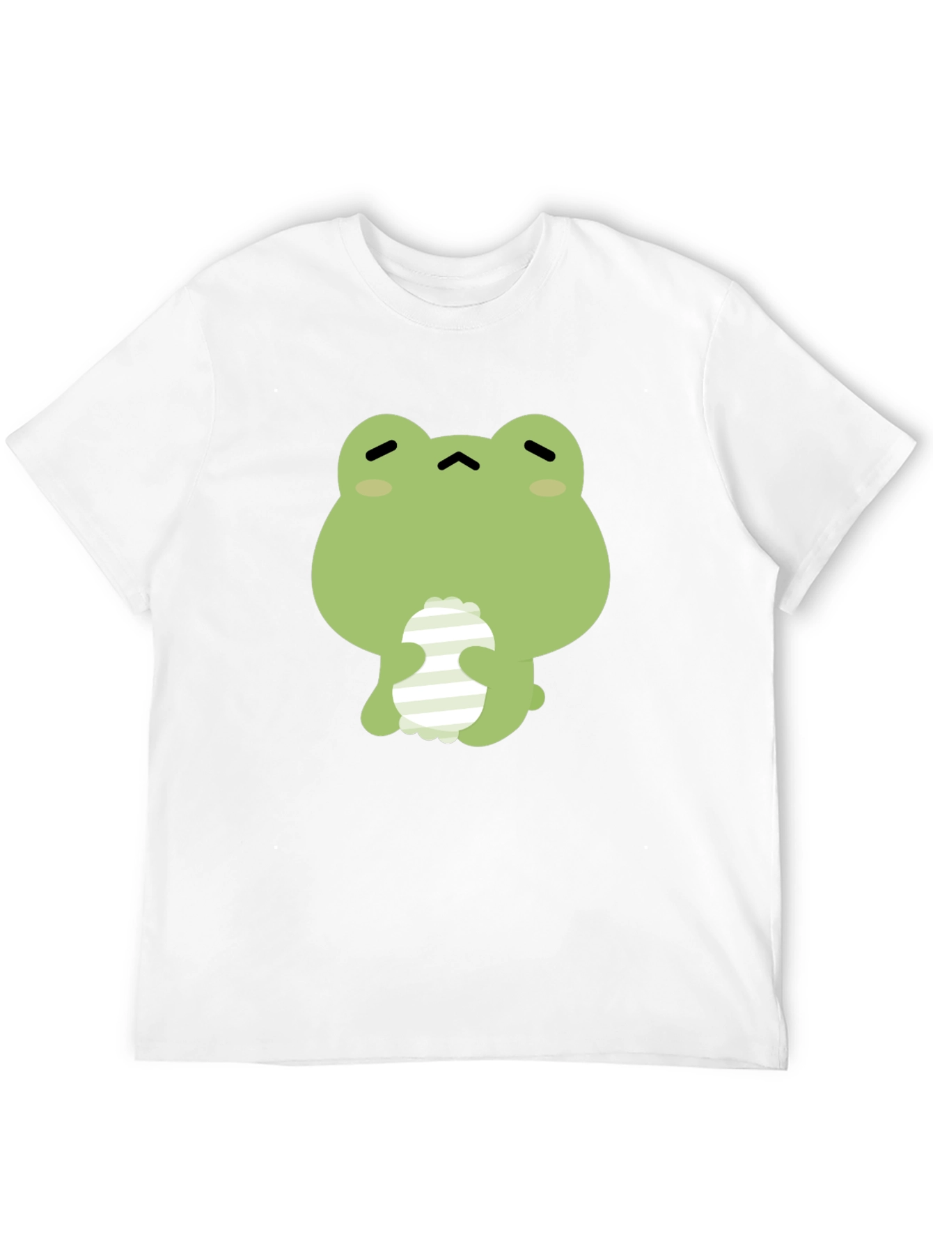 Frog Graphic Print Black T-Shirt