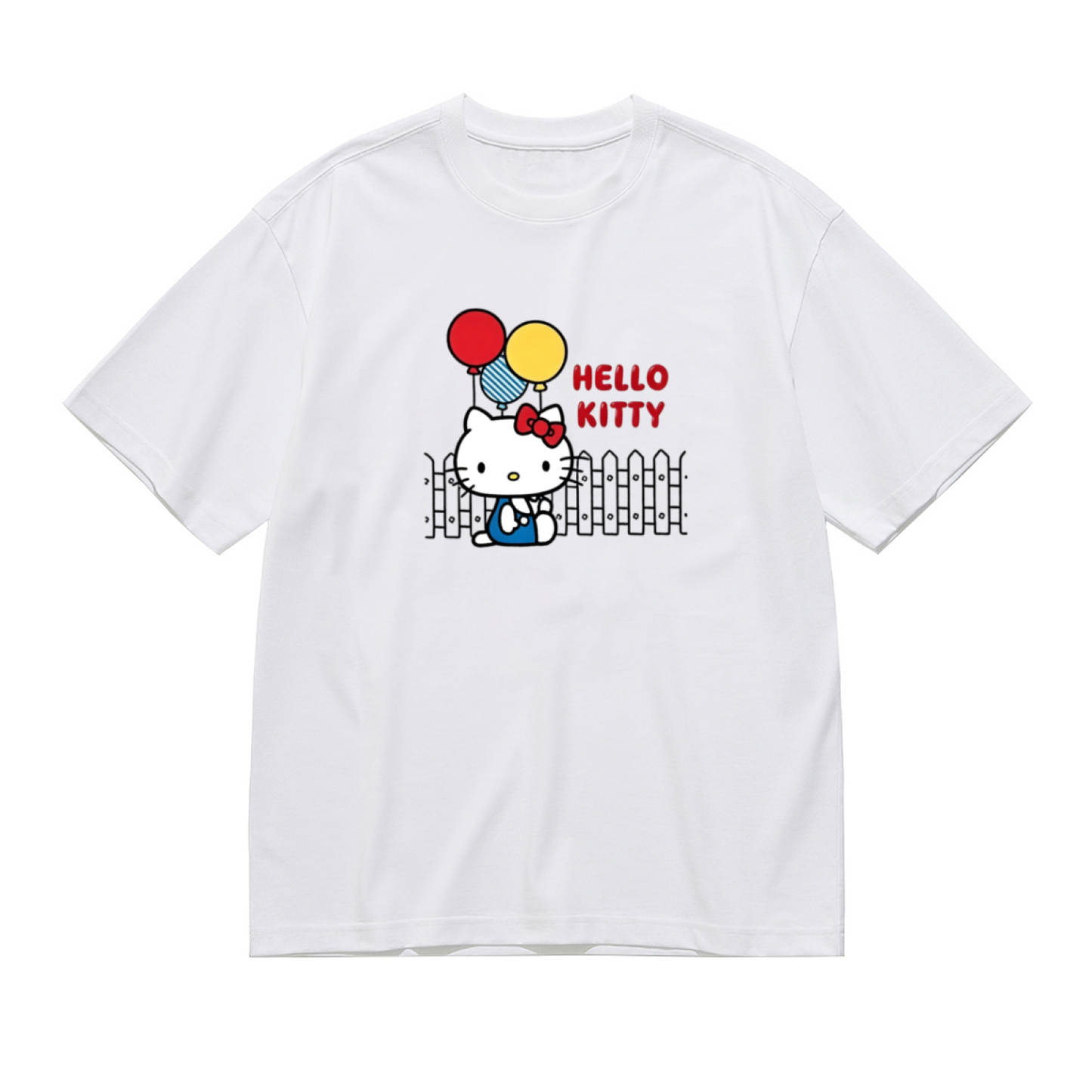 Balloon Party Hello Kitty Vintage Vibe Plus?Size Women T?Shirt