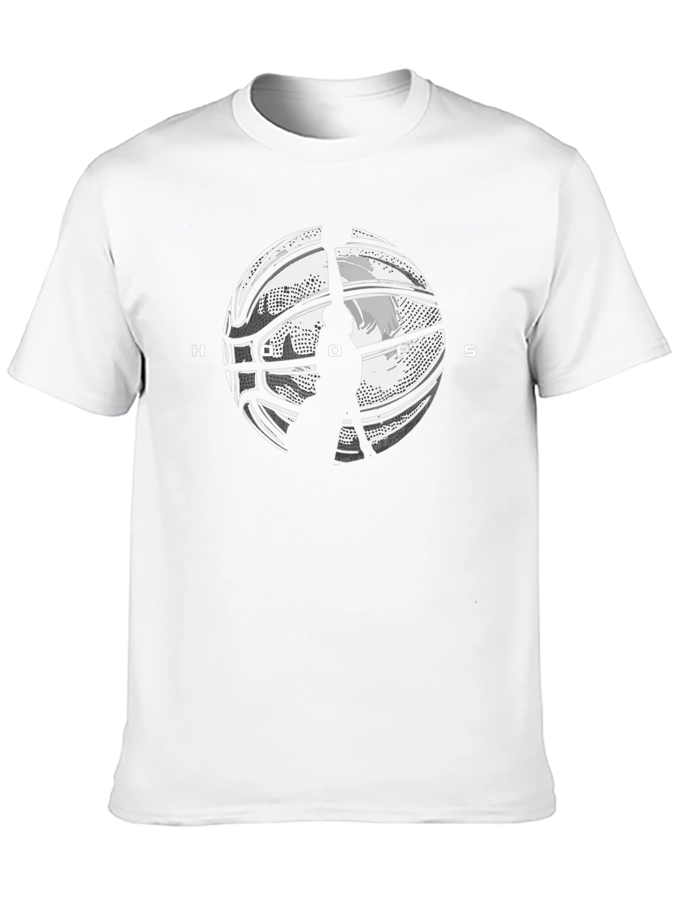 HOOS Basketball Graphic Tee - Black