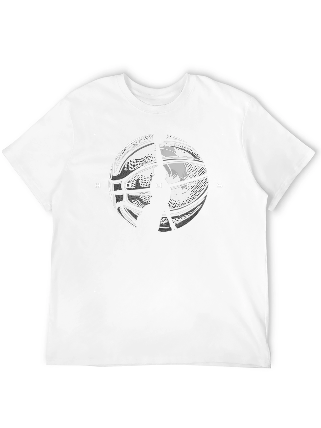 HOOS Basketball Graphic Tee - Black